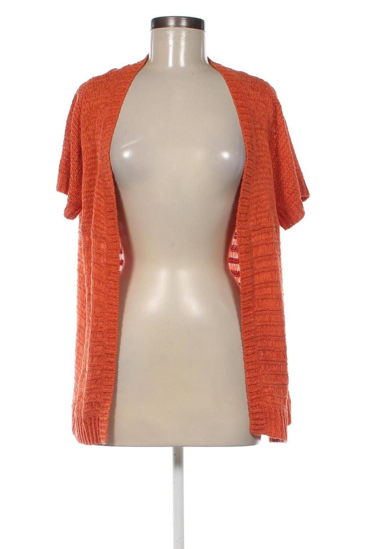 Damen Strickjacke Suzanne Grae, Größe L, Farbe Orange, Preis 2,85 €