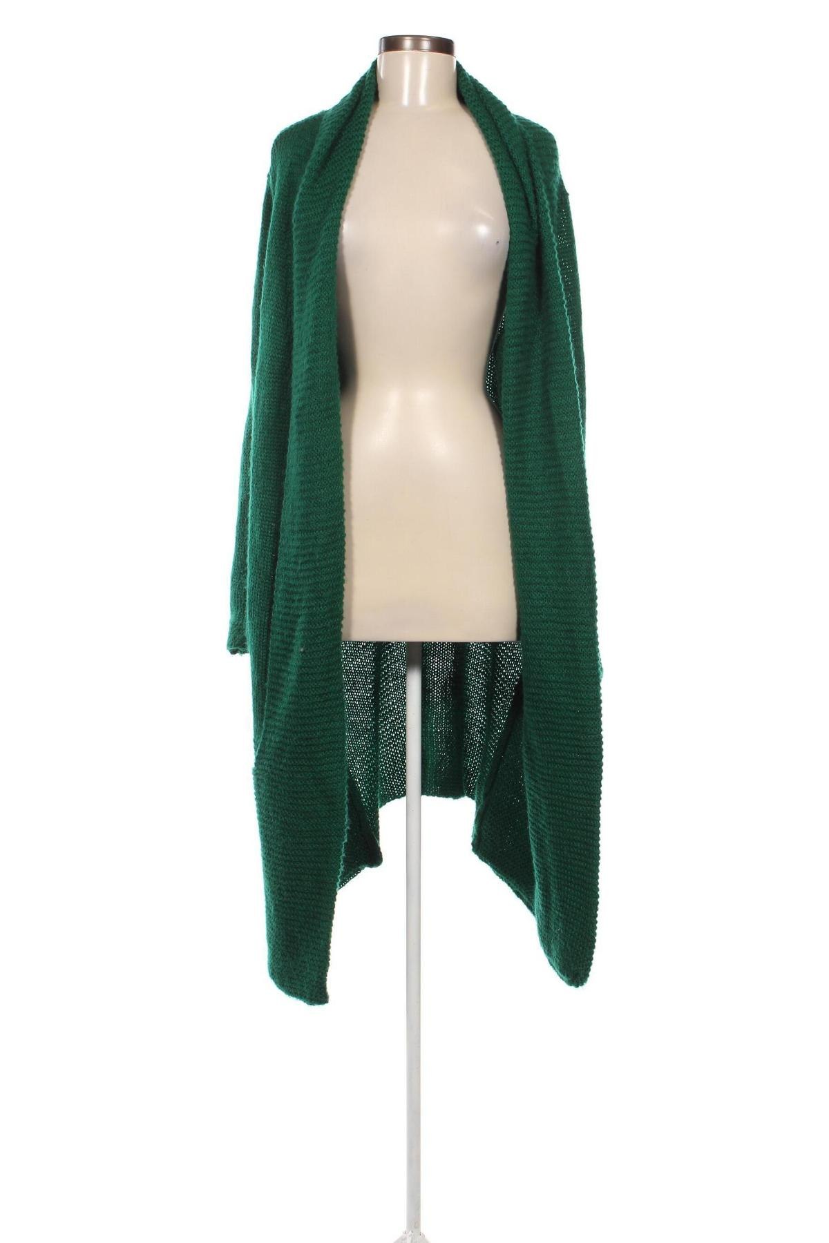 Γυναικεία ζακέτα Ulla Popken, Μέγεθος XL, Χρώμα Πράσινο, Τιμή 25,36 €