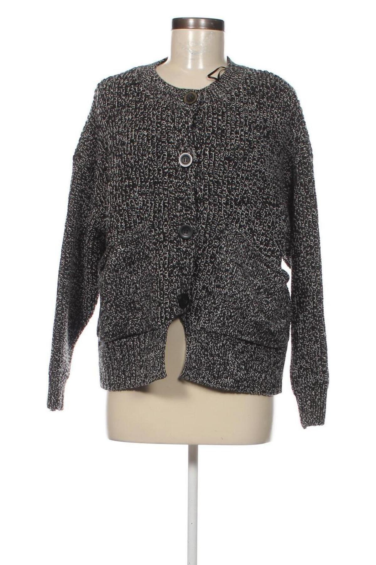Damen Strickjacke Zara, Größe S, Farbe Grau, Preis 5,60 €
