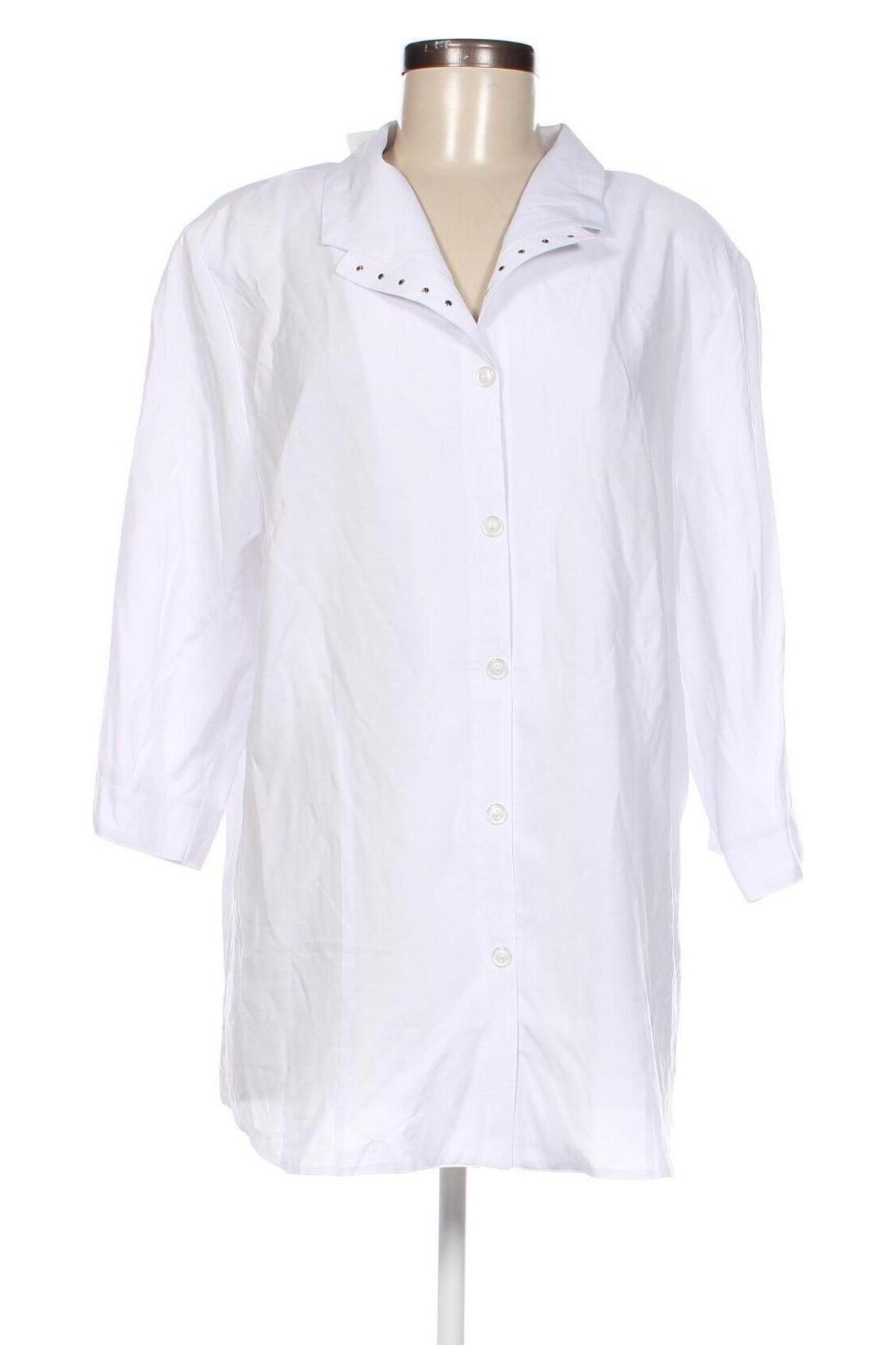 Γυναικείο πουκάμισο, Μέγεθος XXL, Χρώμα Λευκό, Τιμή 13,91 €