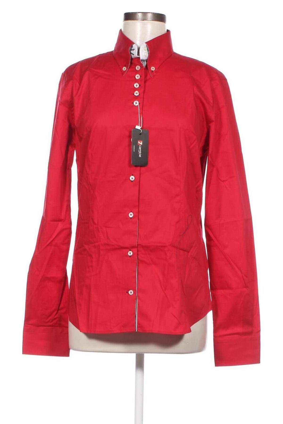 Damenbluse 7 Camicie, Größe XL, Farbe Rot, Preis 47,32 €