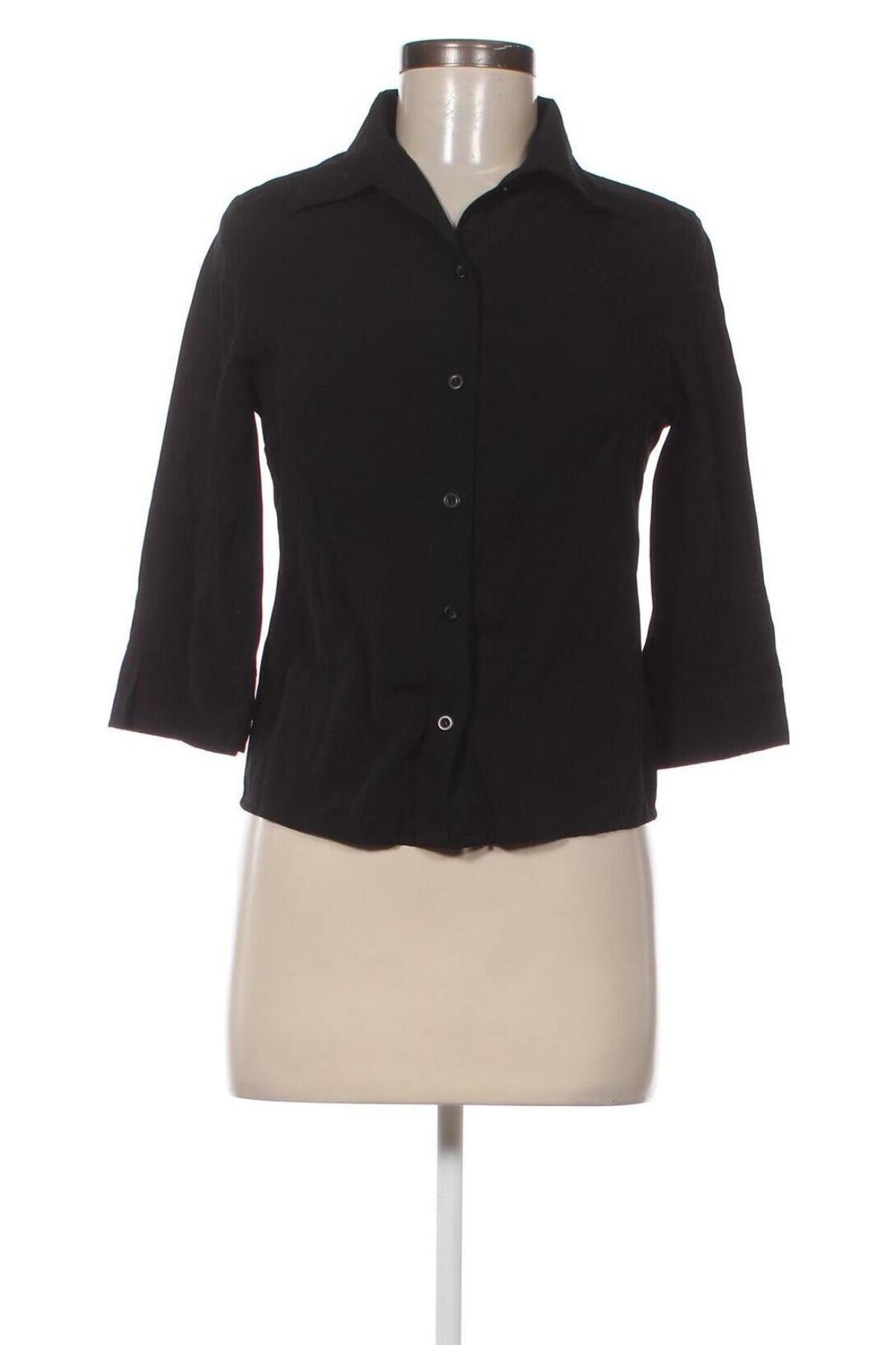 Γυναικείο πουκάμισο Adessa, Μέγεθος S, Χρώμα Μαύρο, Τιμή 5,41 €