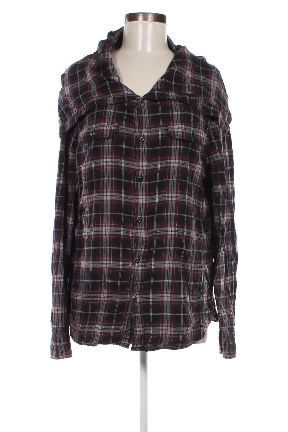 Γυναικείο πουκάμισο AllSaints, Μέγεθος XL, Χρώμα Πολύχρωμο, Τιμή 25,05 €