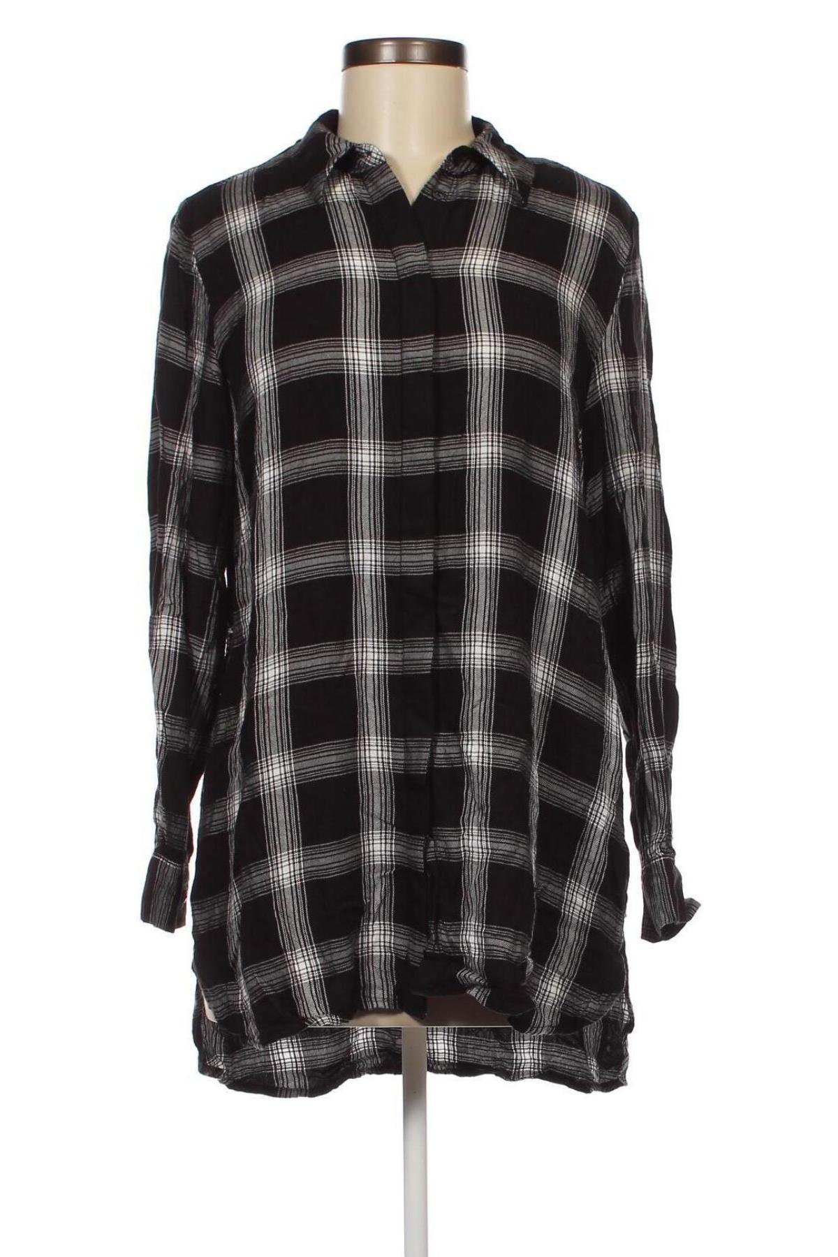 Γυναικείο πουκάμισο Amisu, Μέγεθος S, Χρώμα Μαύρο, Τιμή 3,71 €