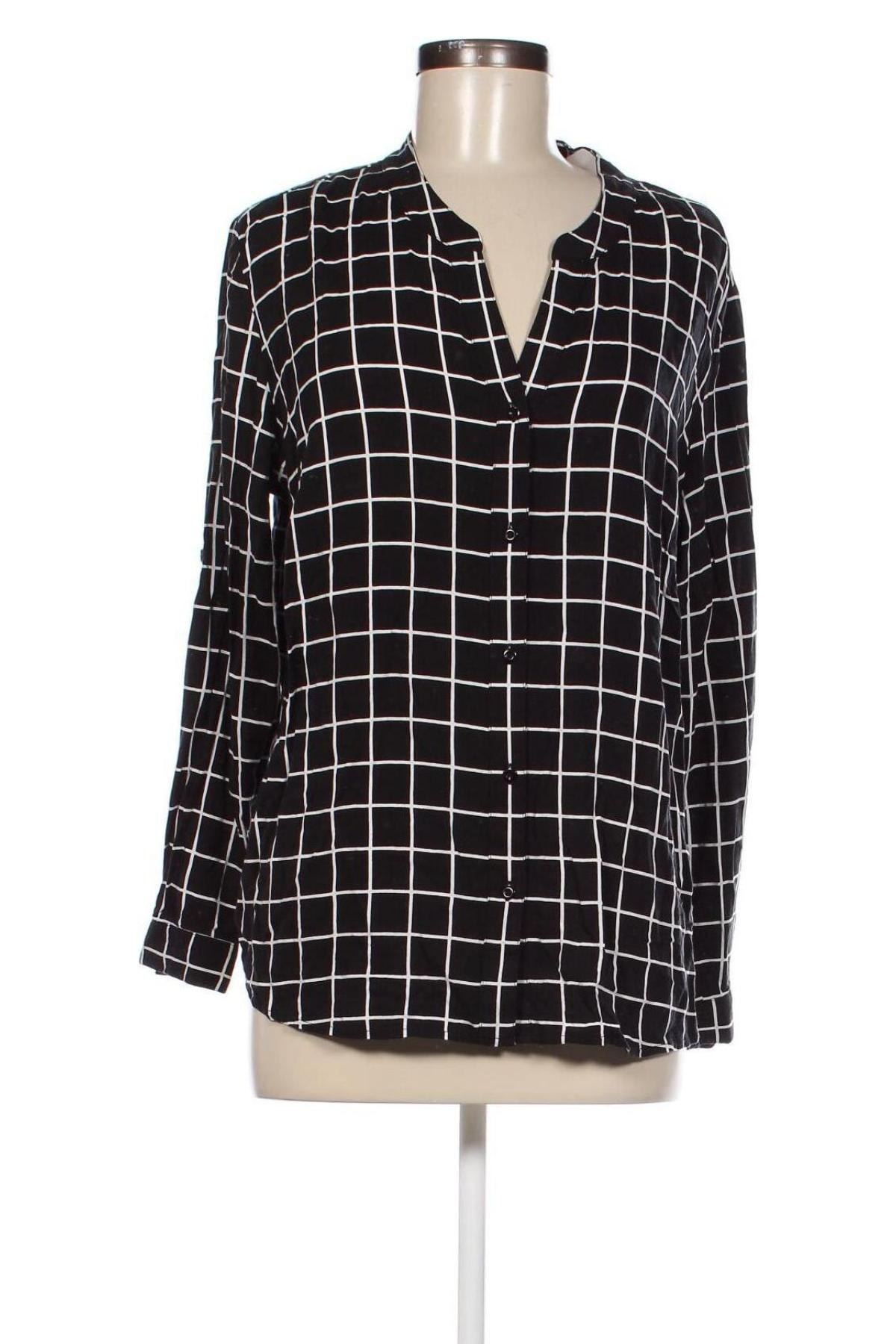 Γυναικείο πουκάμισο Amy Vermont, Μέγεθος XL, Χρώμα Μαύρο, Τιμή 17,45 €