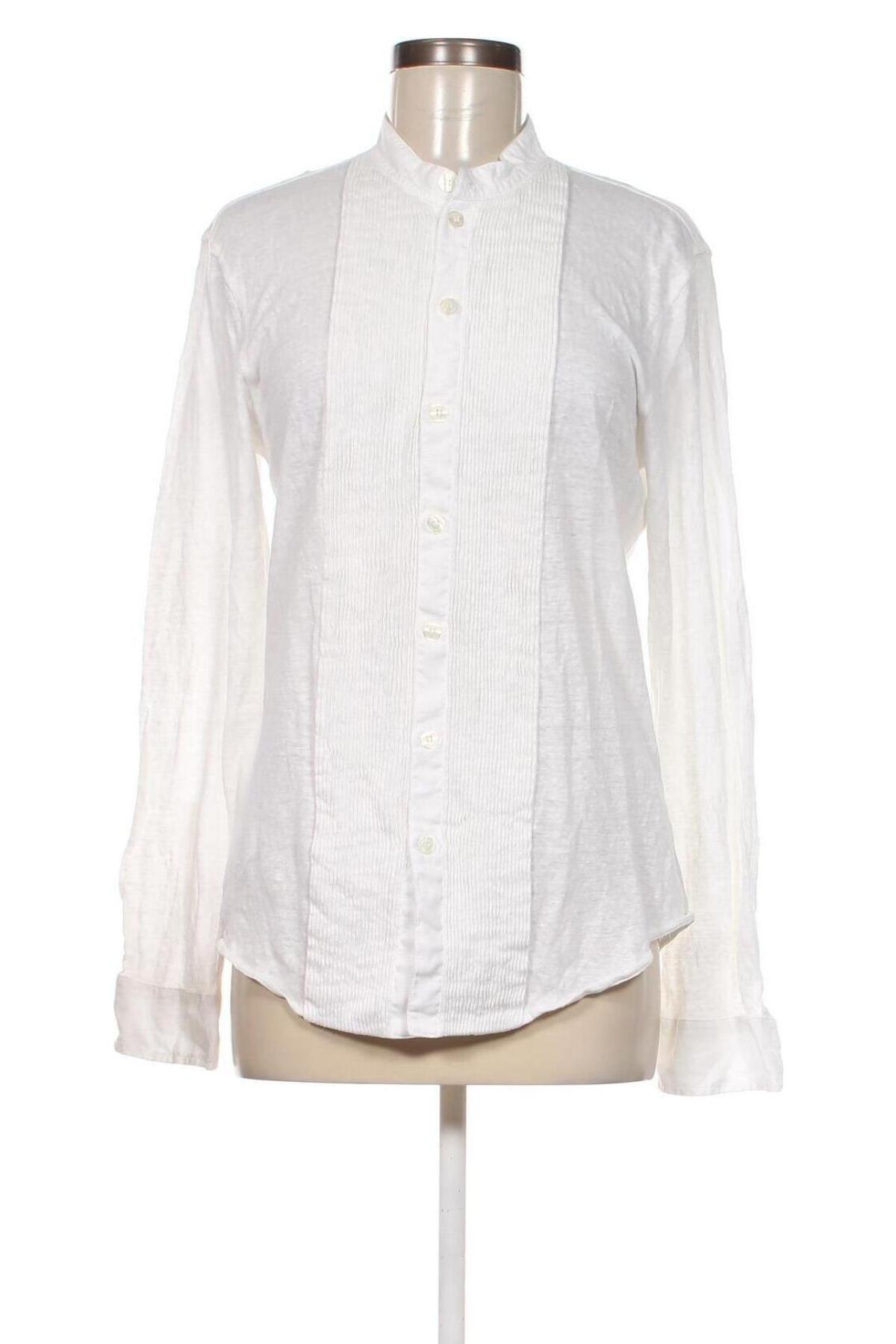 Дамска риза Armani Collezioni, Размер L, Цвят Бял, Цена 130,14 лв.