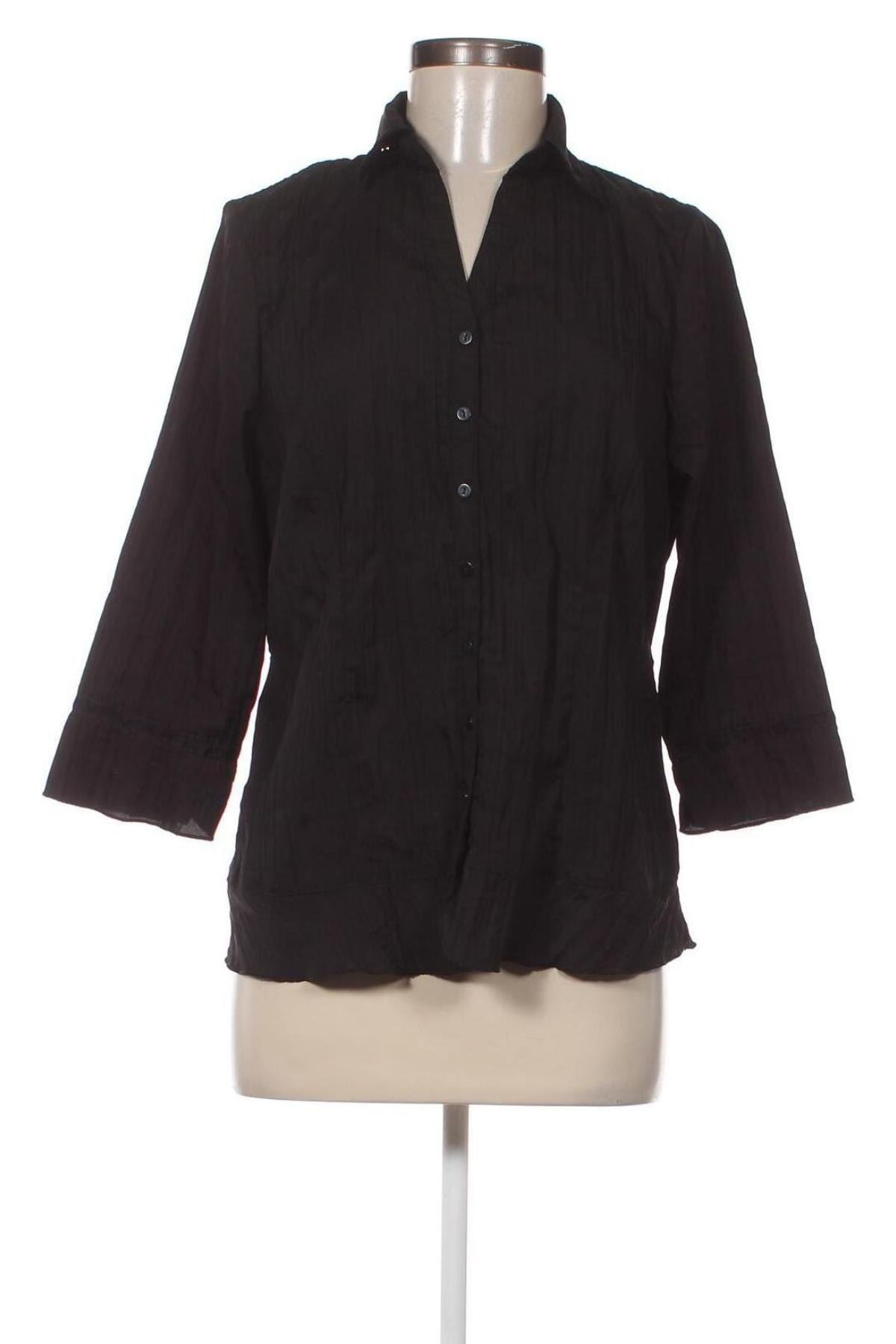 Γυναικείο πουκάμισο Authentic Clothing Company, Μέγεθος M, Χρώμα Μαύρο, Τιμή 4,02 €
