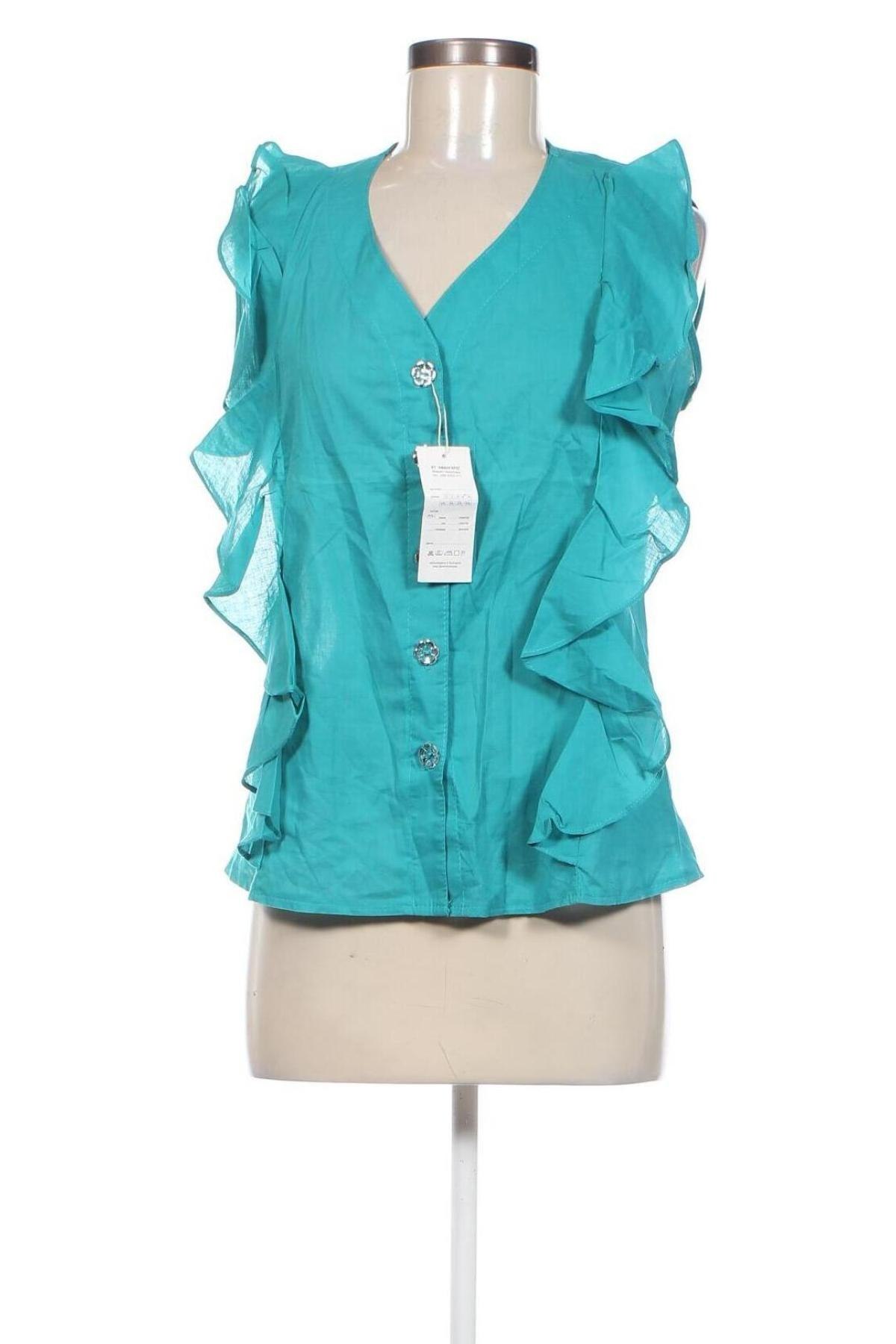 Γυναικείο πουκάμισο Avangard, Μέγεθος L, Χρώμα Μπλέ, Τιμή 23,93 €