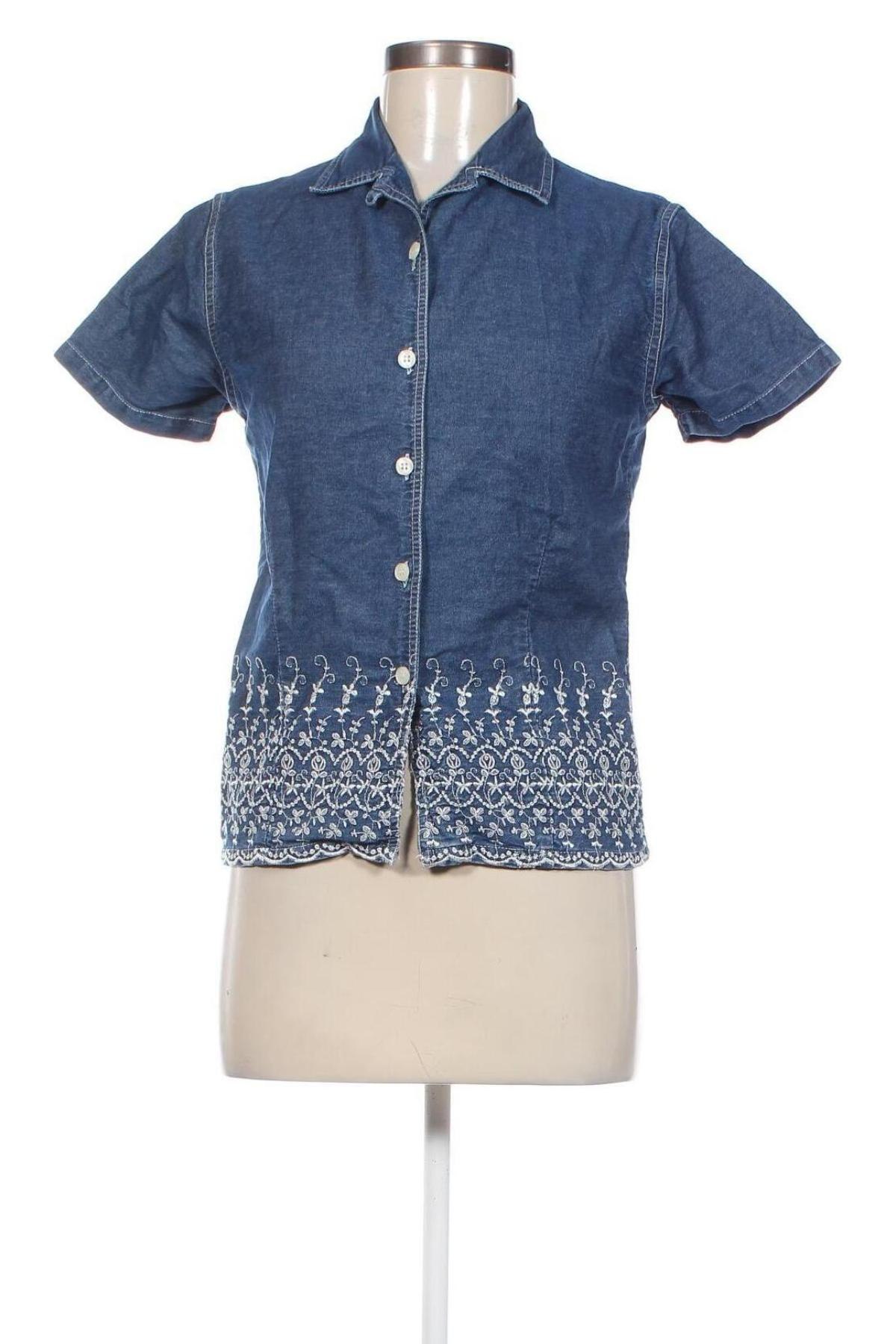 Γυναικείο πουκάμισο Boule..., Μέγεθος S, Χρώμα Μπλέ, Τιμή 3,84 €