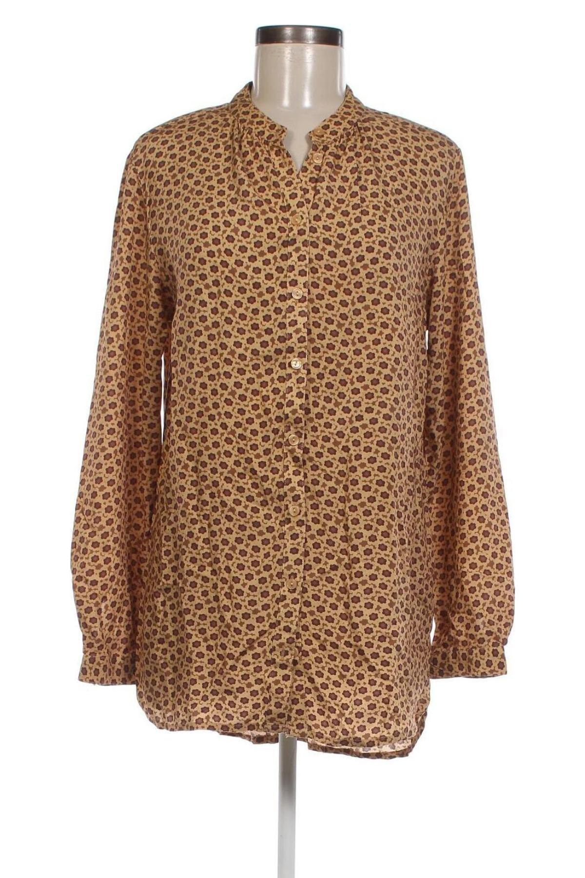 Γυναικείο πουκάμισο Boysen's, Μέγεθος L, Χρώμα Καφέ, Τιμή 4,55 €