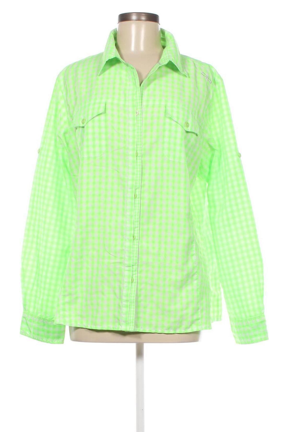 Γυναικείο πουκάμισο CMP, Μέγεθος XL, Χρώμα Πράσινο, Τιμή 12,03 €