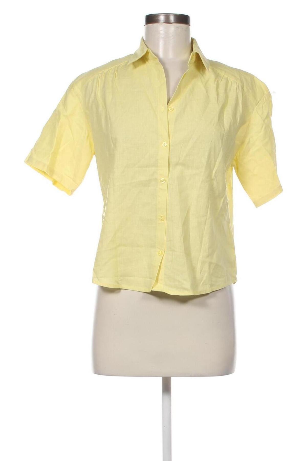 Дамска риза Camaieu, Размер S, Цвят Жълт, Цена 40,00 лв.