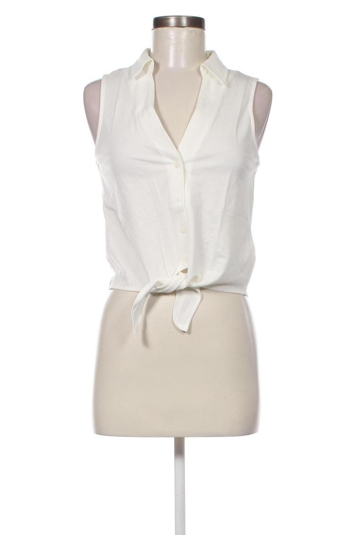 Γυναικείο πουκάμισο Camaieu, Μέγεθος S, Χρώμα Λευκό, Τιμή 6,80 €