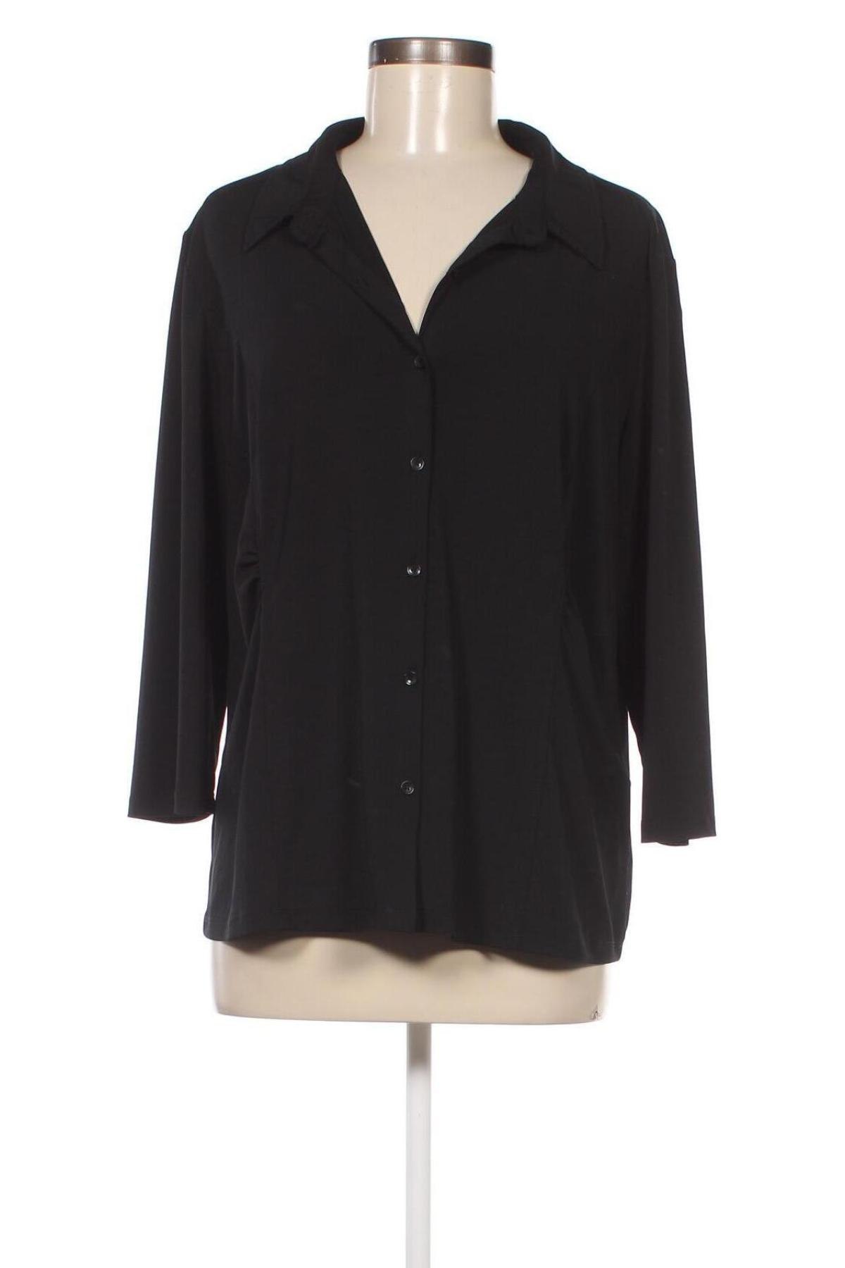 Γυναικείο πουκάμισο Charles Vogele, Μέγεθος XXL, Χρώμα Μαύρο, Τιμή 14,53 €