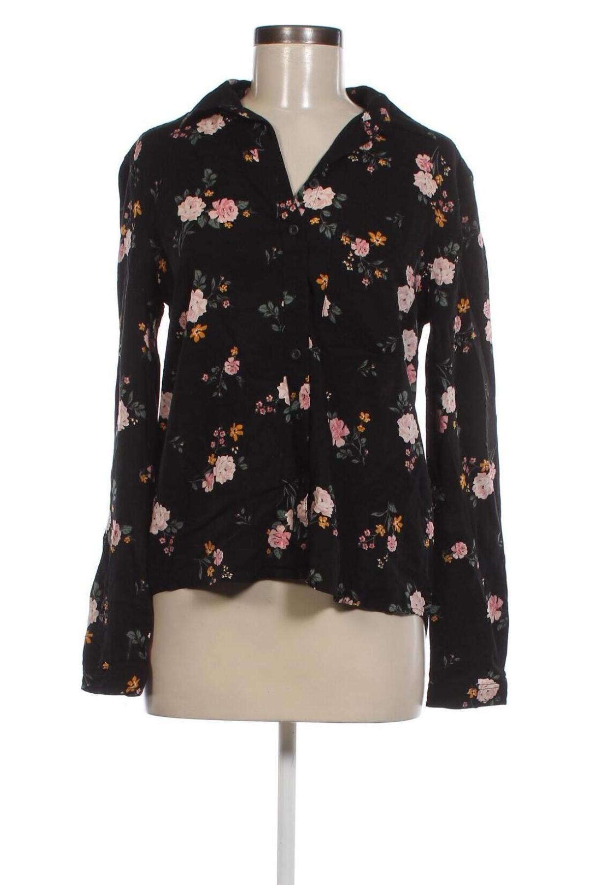 Γυναικείο πουκάμισο Clockhouse, Μέγεθος S, Χρώμα Μαύρο, Τιμή 2,32 €