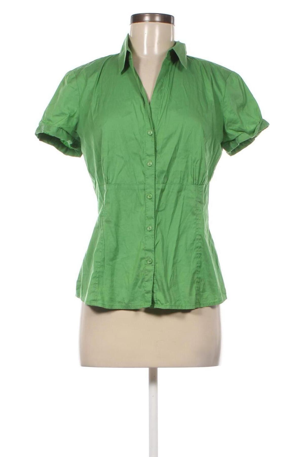 Дамска риза Comma,, Размер M, Цвят Зелен, Цена 115,95 лв.