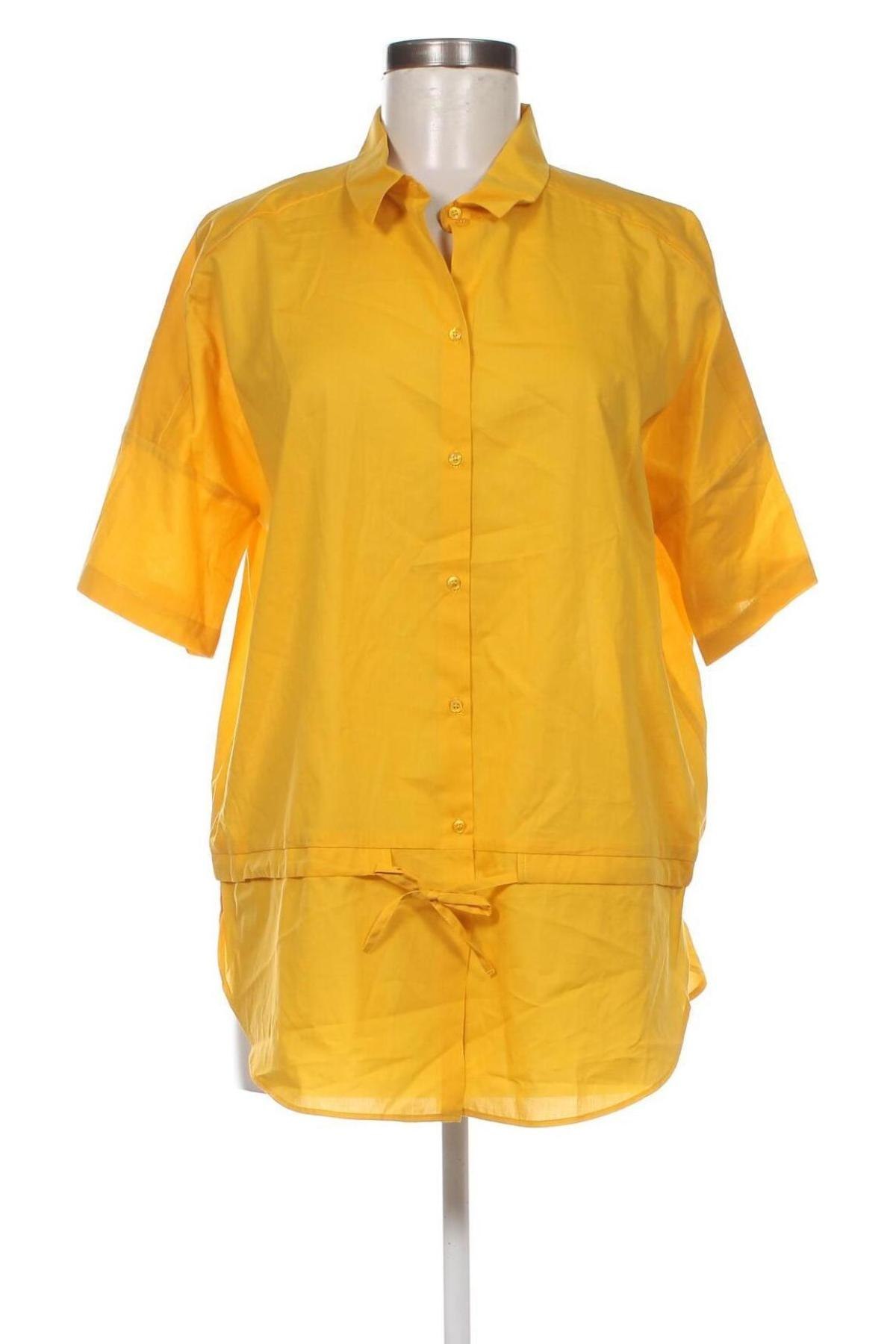 Γυναικείο πουκάμισο Cop.copine, Μέγεθος L, Χρώμα Κίτρινο, Τιμή 30,06 €