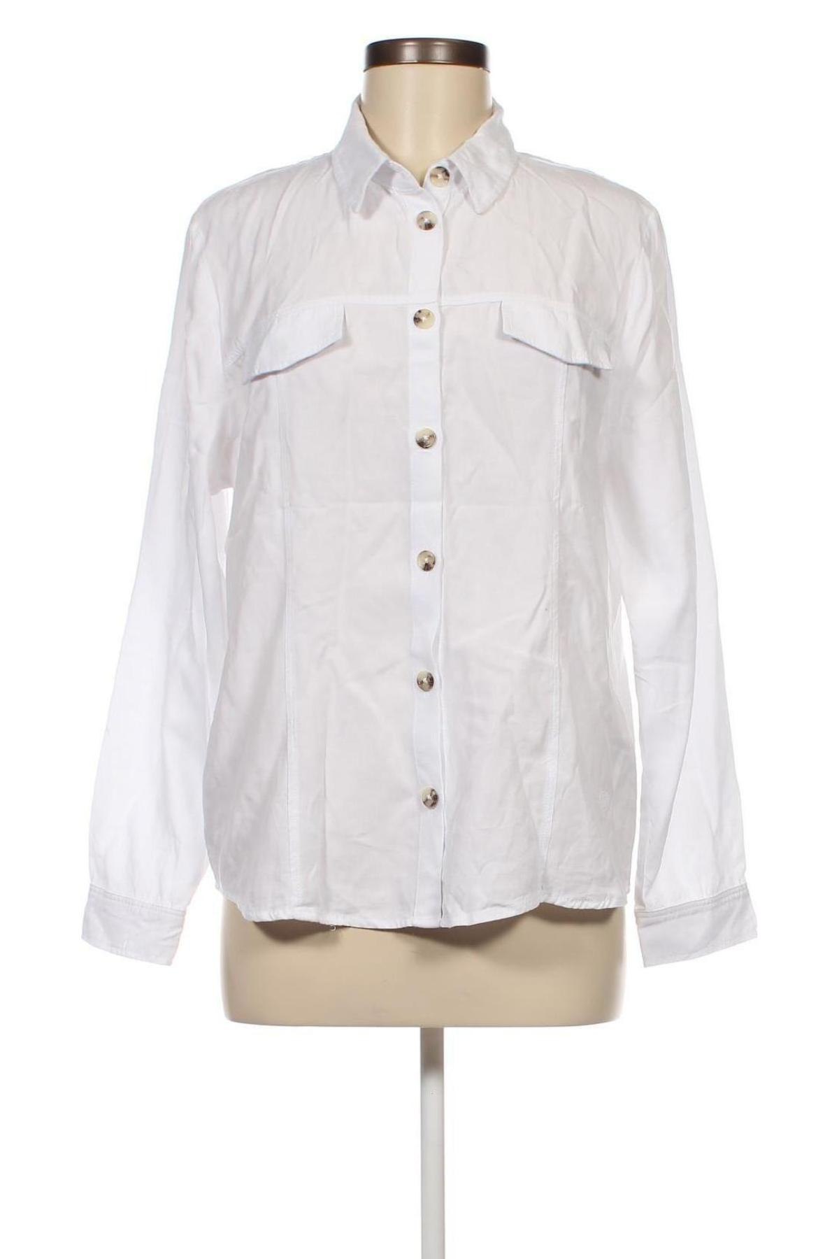 Γυναικείο πουκάμισο Creation L, Μέγεθος L, Χρώμα Λευκό, Τιμή 11,36 €
