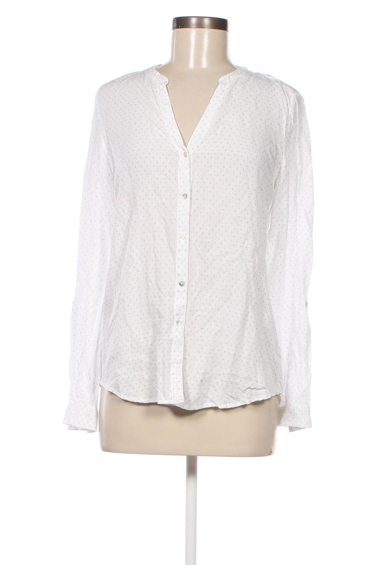 Γυναικείο πουκάμισο Edc By Esprit, Μέγεθος S, Χρώμα Λευκό, Τιμή 21,03 €