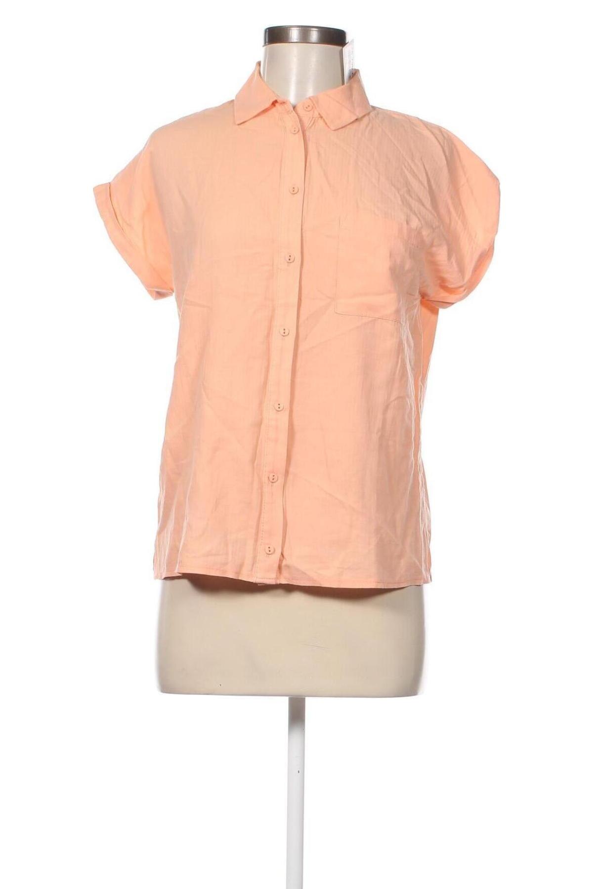 Γυναικείο πουκάμισο F&F, Μέγεθος S, Χρώμα Πορτοκαλί, Τιμή 3,20 €