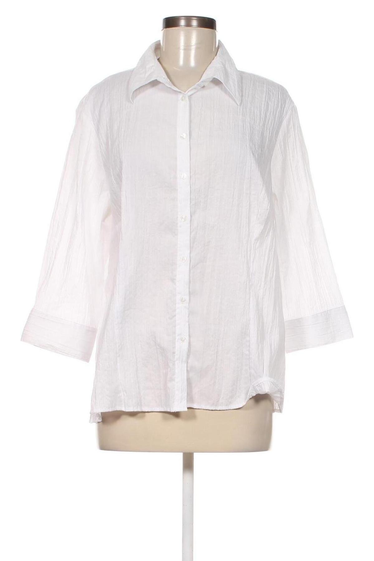 Γυναικείο πουκάμισο F&F, Μέγεθος XXL, Χρώμα Λευκό, Τιμή 13,00 €
