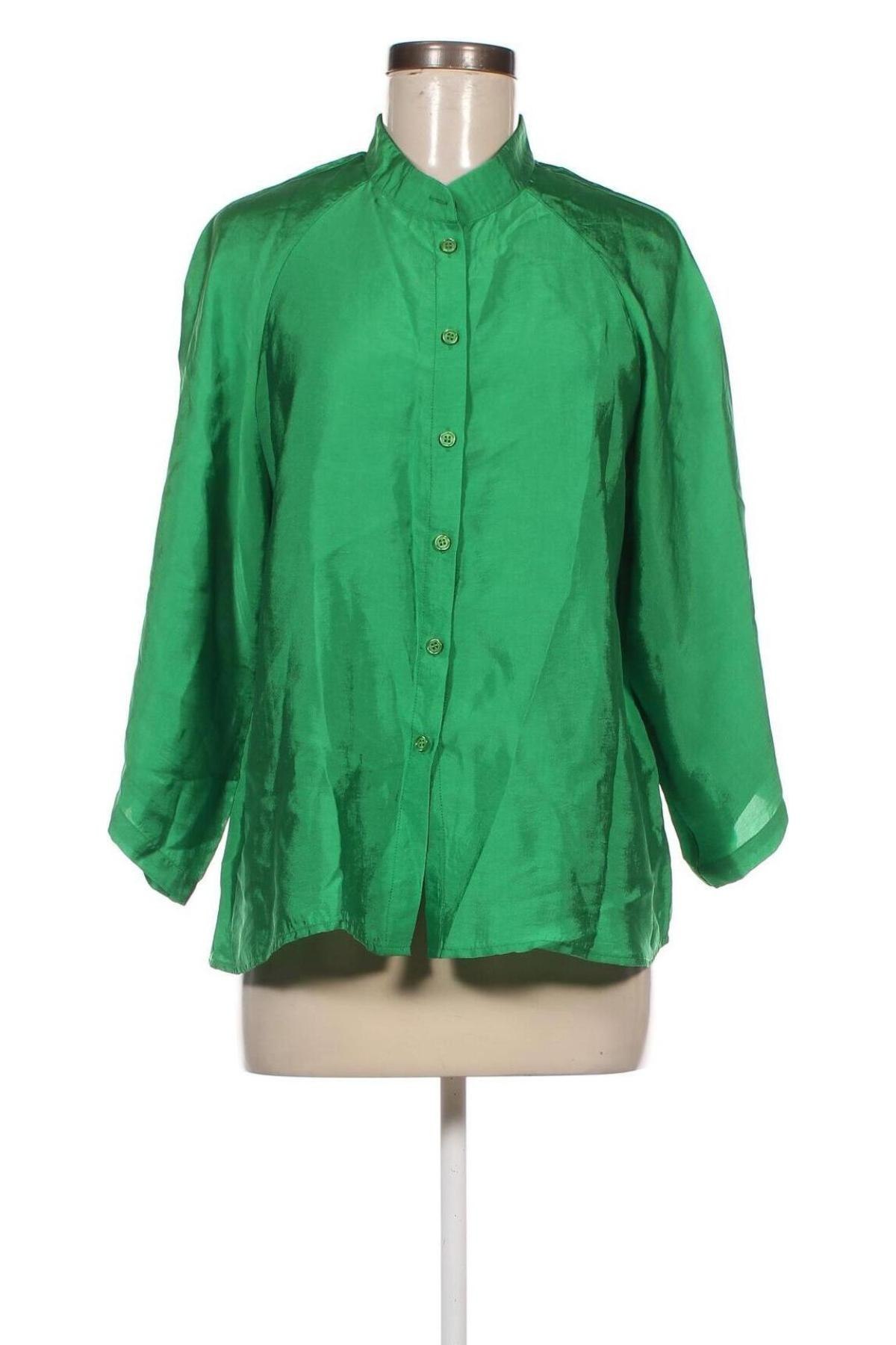 Γυναικείο πουκάμισο Gestuz, Μέγεθος S, Χρώμα Πράσινο, Τιμή 20,98 €