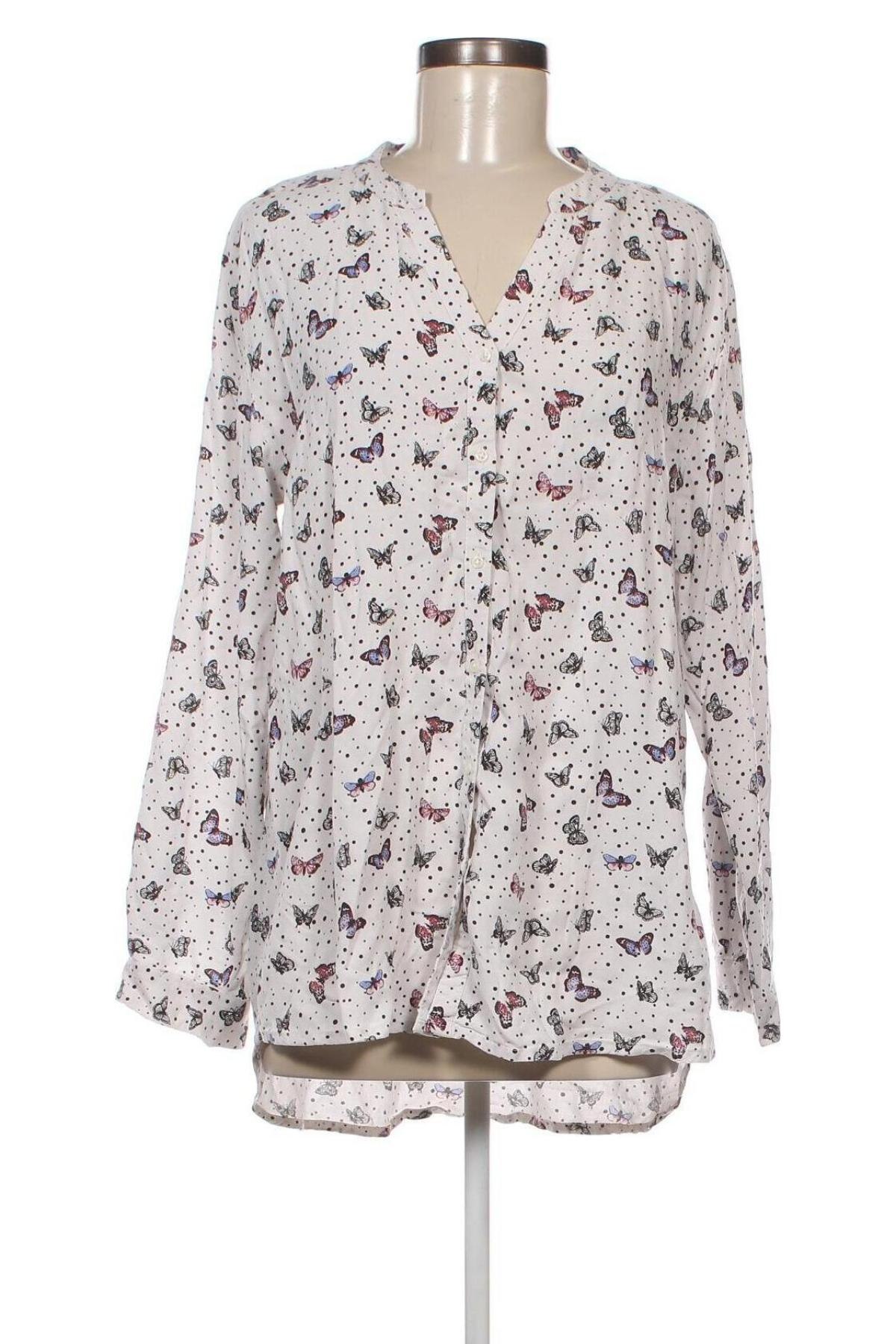 Γυναικείο πουκάμισο Gina, Μέγεθος XL, Χρώμα Λευκό, Τιμή 15,46 €