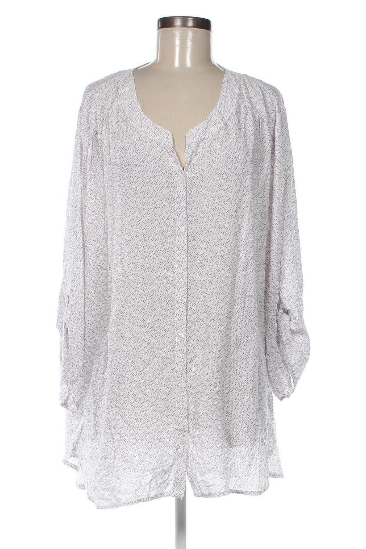Γυναικείο πουκάμισο Gina Benotti, Μέγεθος XXL, Χρώμα Λευκό, Τιμή 15,46 €