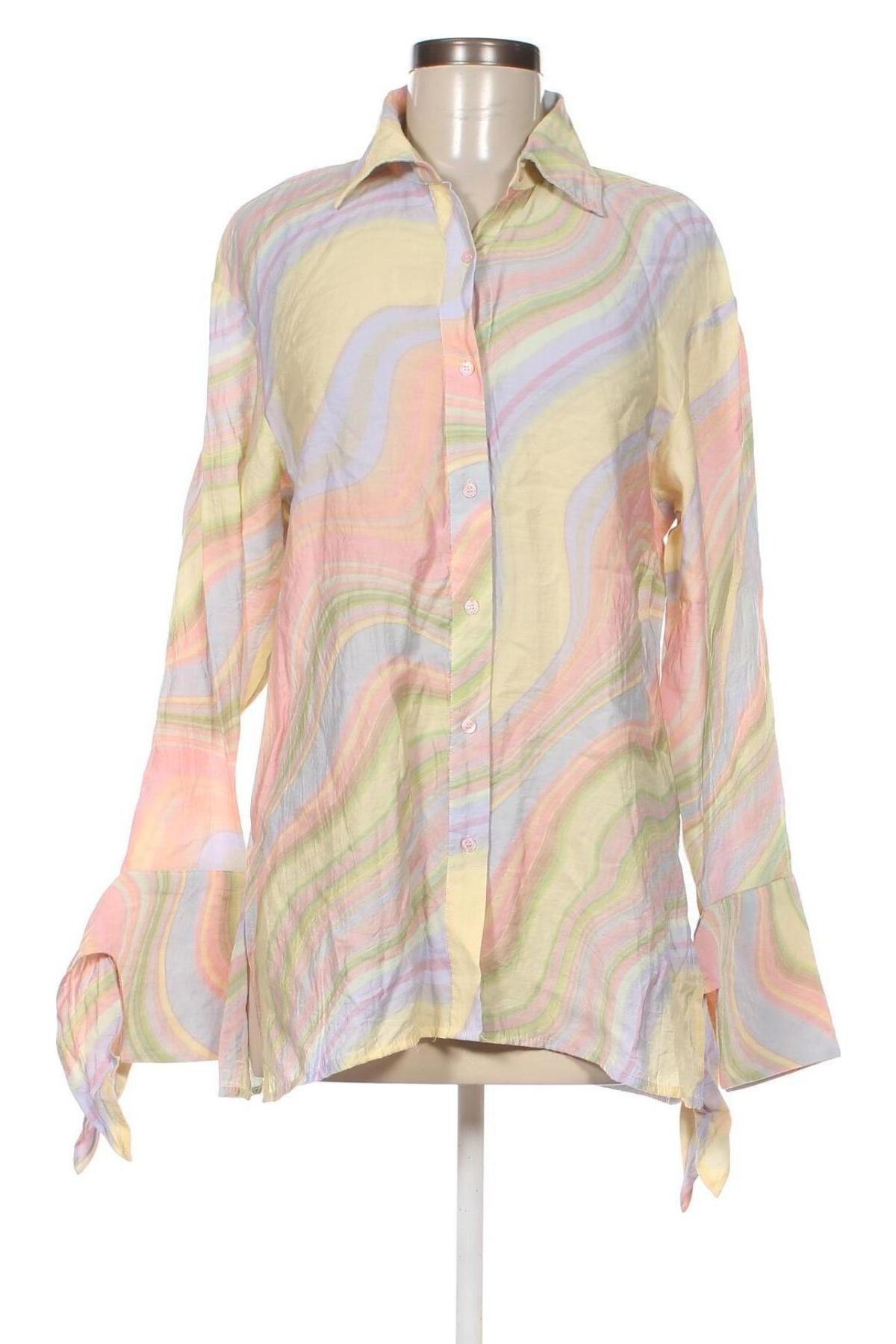 Дамска риза Gina Tricot, Размер S, Цвят Многоцветен, Цена 12,24 лв.