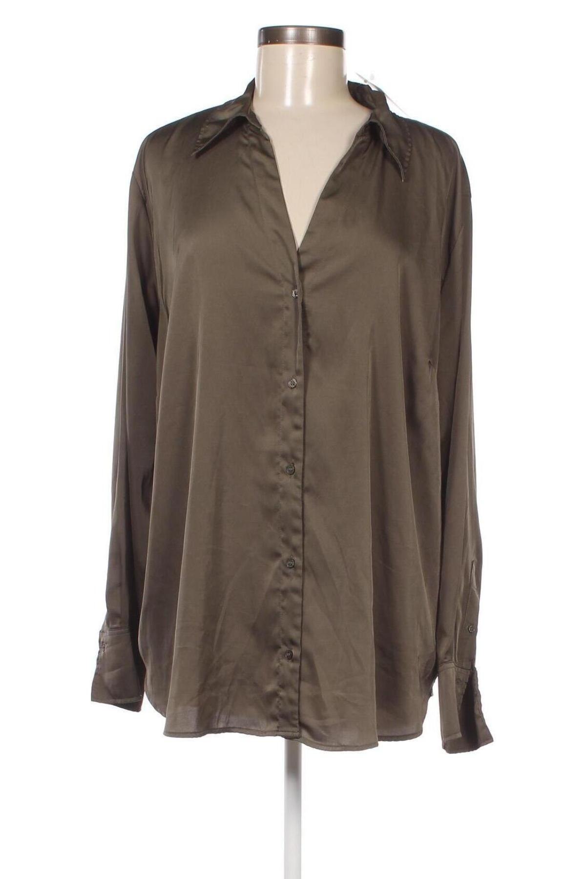 Dámska košeľa  H&M, Veľkosť XL, Farba Zelená, Cena  12,05 €