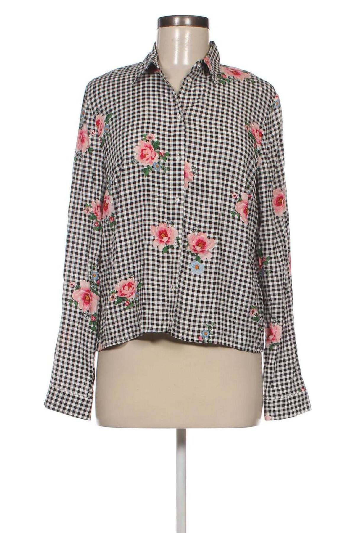 Γυναικείο πουκάμισο H&M Divided, Μέγεθος M, Χρώμα Πολύχρωμο, Τιμή 6,18 €