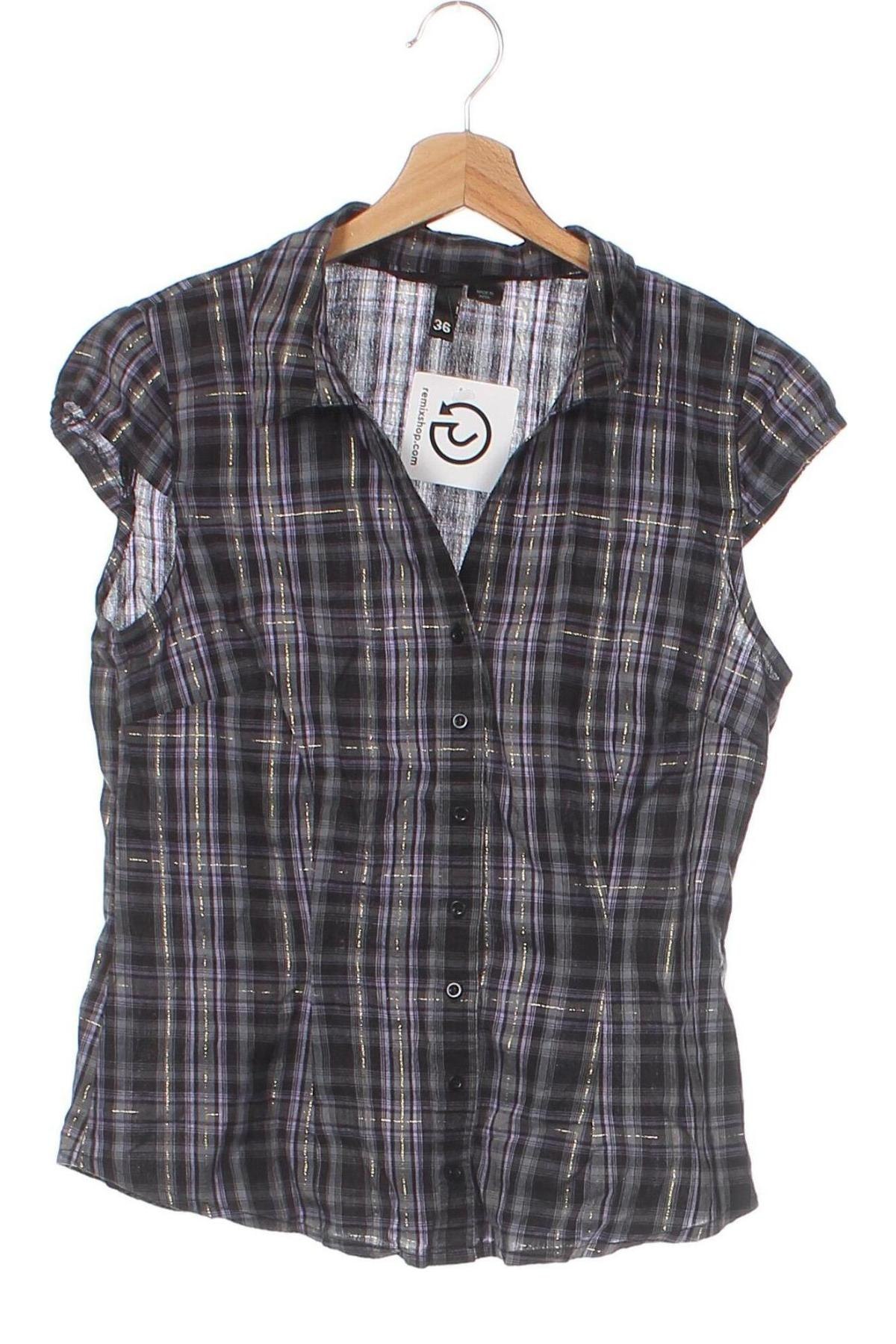 Γυναικείο πουκάμισο H&M Divided, Μέγεθος S, Χρώμα Πολύχρωμο, Τιμή 7,02 €