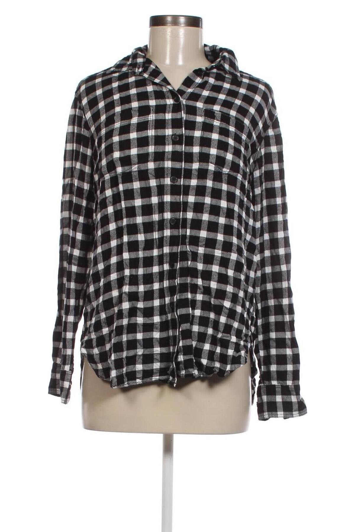 Γυναικείο πουκάμισο H&M L.O.G.G., Μέγεθος M, Χρώμα Πολύχρωμο, Τιμή 5,41 €