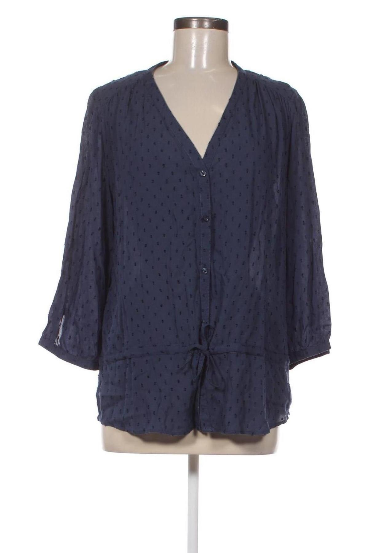 Γυναικείο πουκάμισο H&M L.O.G.G., Μέγεθος M, Χρώμα Μπλέ, Τιμή 5,41 €