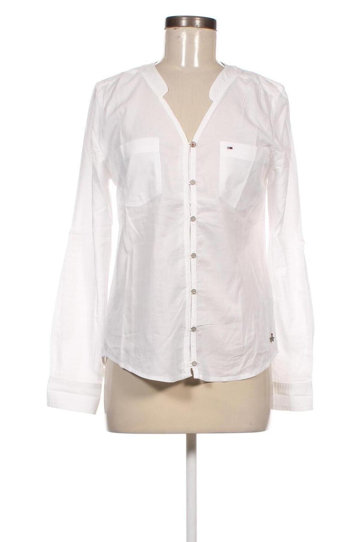 Дамска риза Hilfiger Denim, Размер S, Цвят Бял, Цена 59,18 лв.