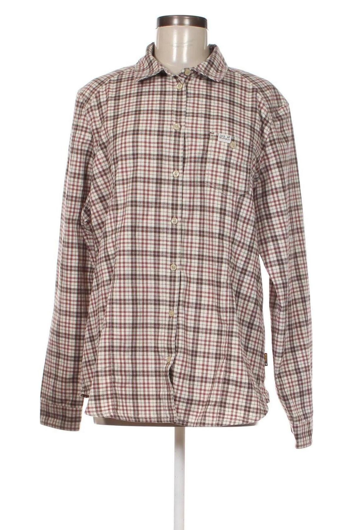 Γυναικείο πουκάμισο Jack Wolfskin, Μέγεθος XL, Χρώμα Πολύχρωμο, Τιμή 16,63 €
