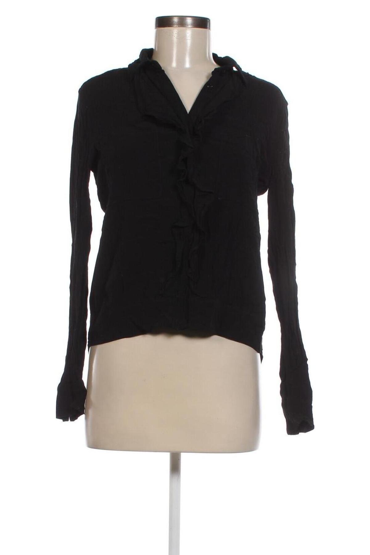 Γυναικείο πουκάμισο Jones, Μέγεθος S, Χρώμα Μαύρο, Τιμή 6,31 €