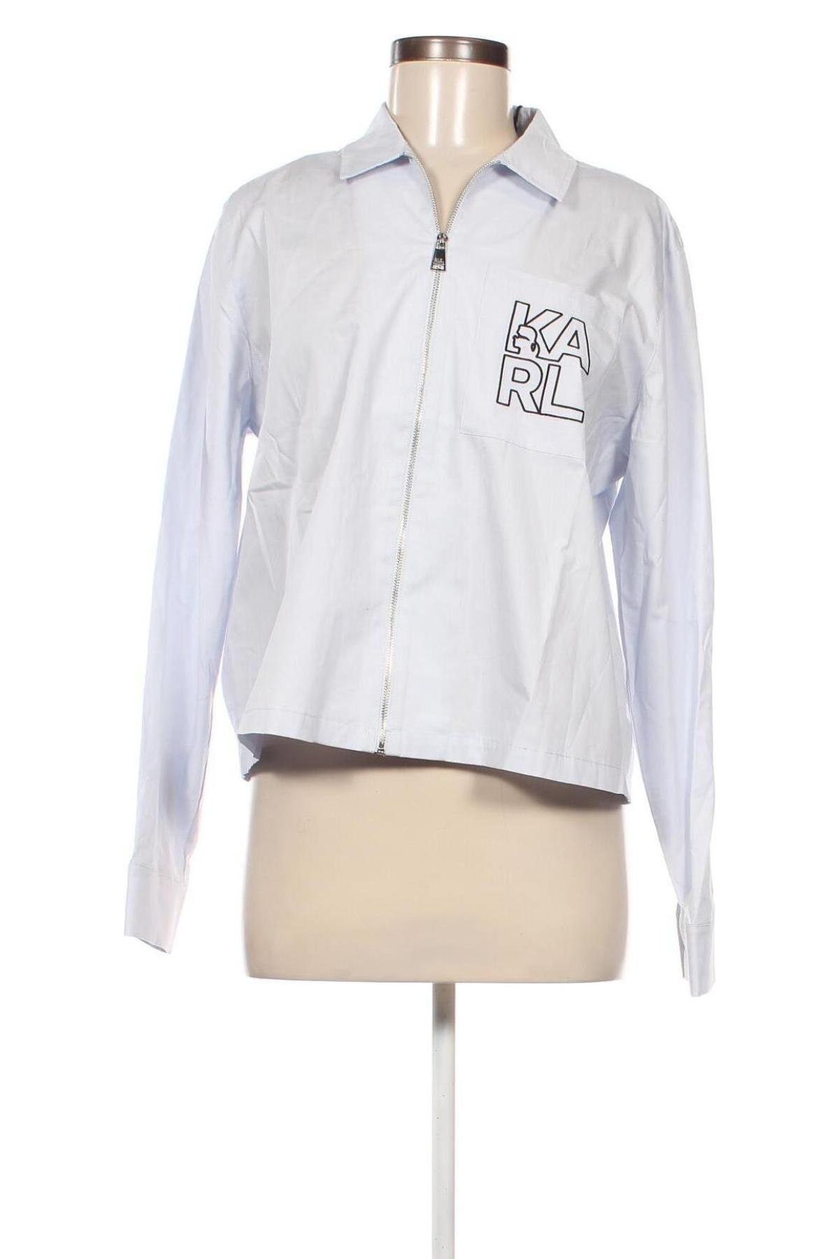 Damenbluse Karl Lagerfeld, Größe L, Farbe Blau, Preis € 88,20