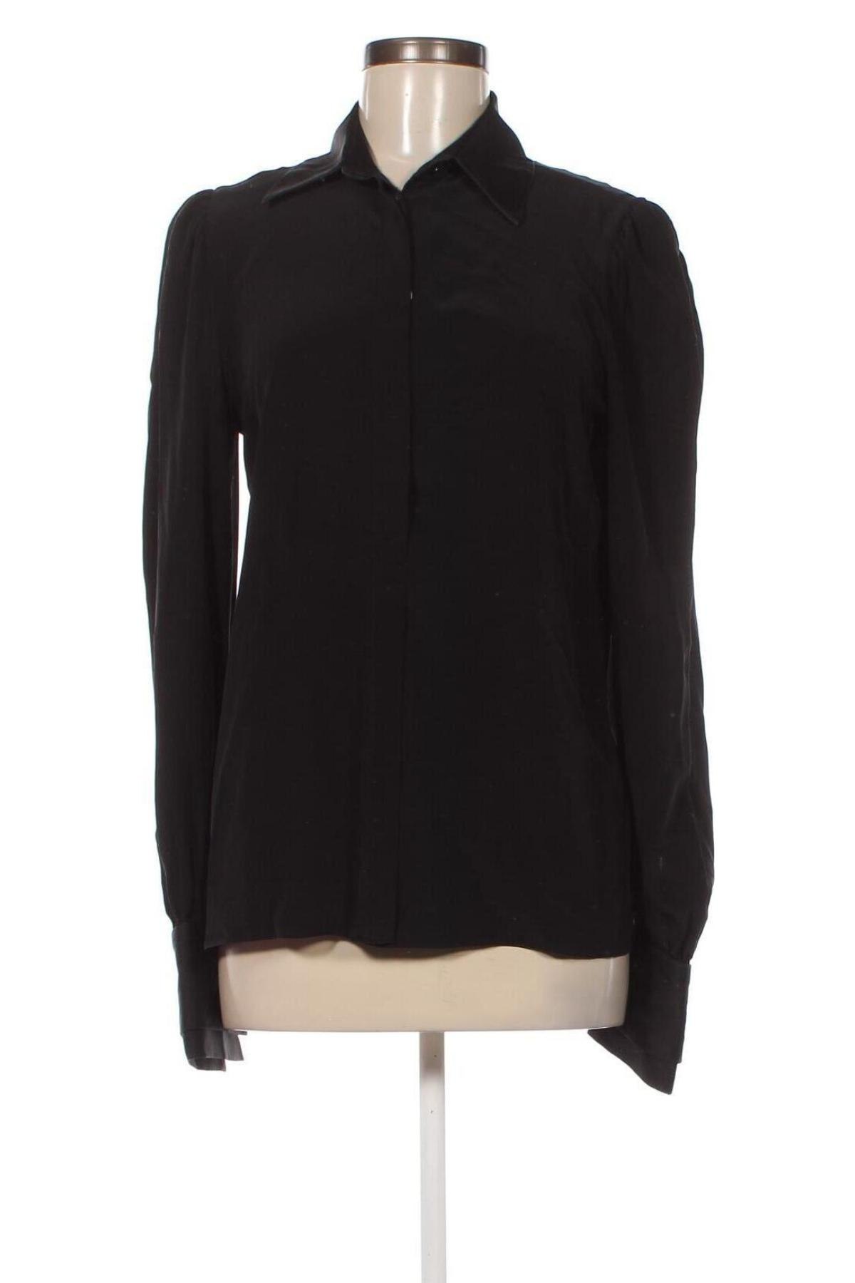 Дамска риза Karl Lagerfeld, Размер S, Цвят Черен, Цена 129,03 лв.