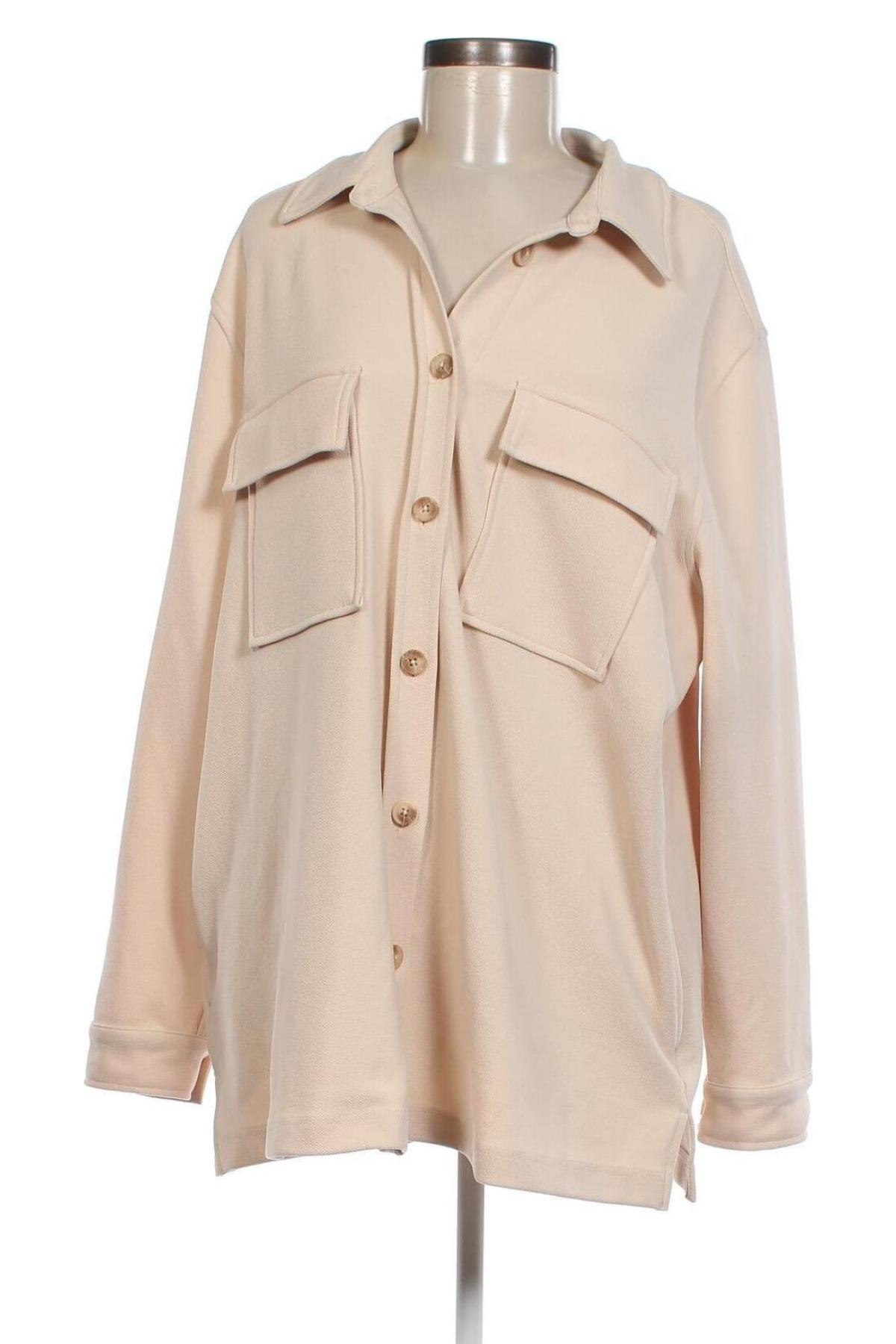 Γυναικείο πουκάμισο Laura Torelli, Μέγεθος XL, Χρώμα  Μπέζ, Τιμή 4,95 €