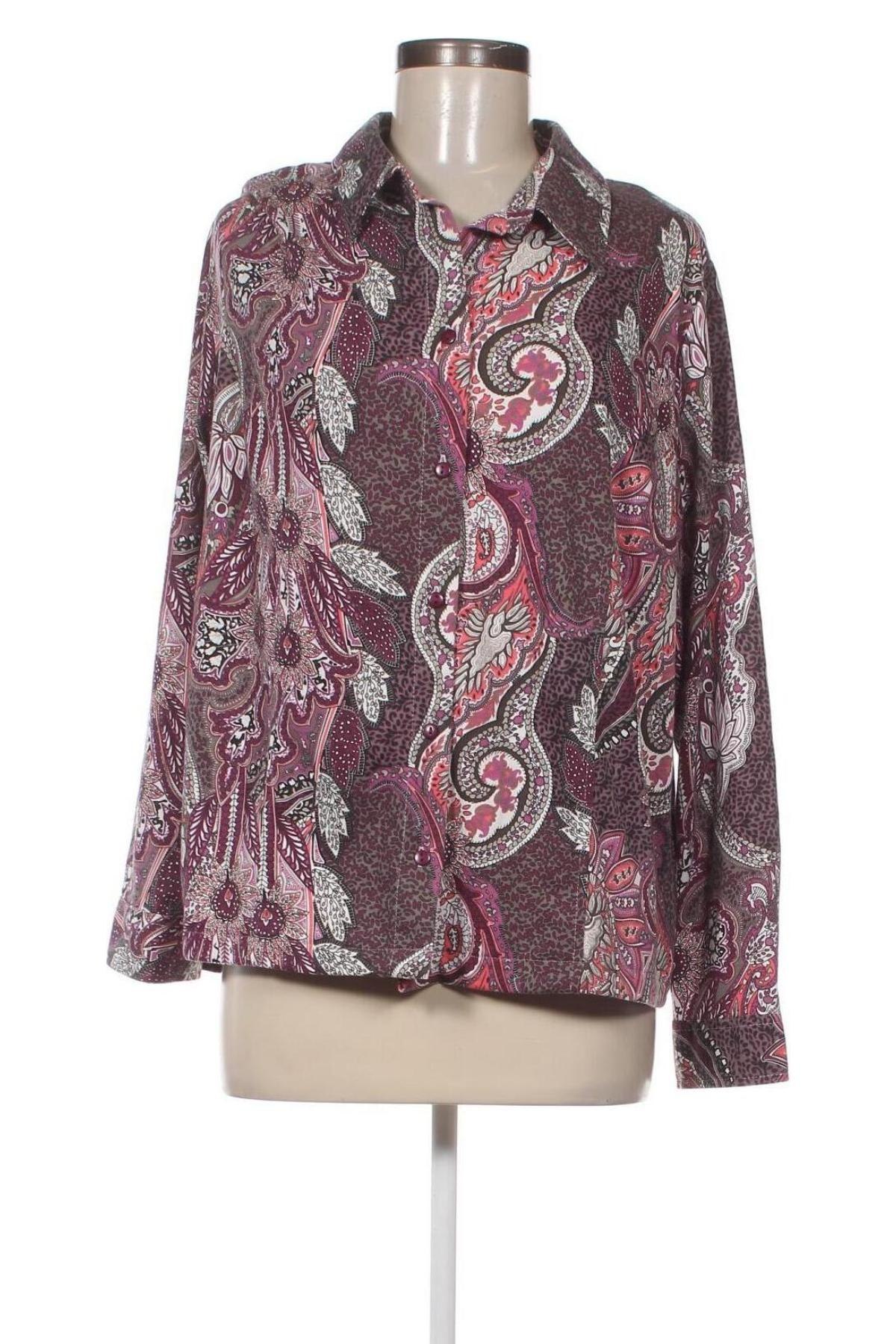 Γυναικείο πουκάμισο M. Collection, Μέγεθος XL, Χρώμα Πολύχρωμο, Τιμή 6,80 €