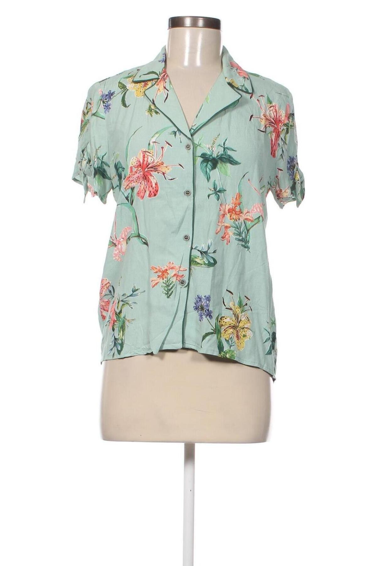 Γυναικείο πουκάμισο Mango, Μέγεθος S, Χρώμα Πολύχρωμο, Τιμή 6,39 €