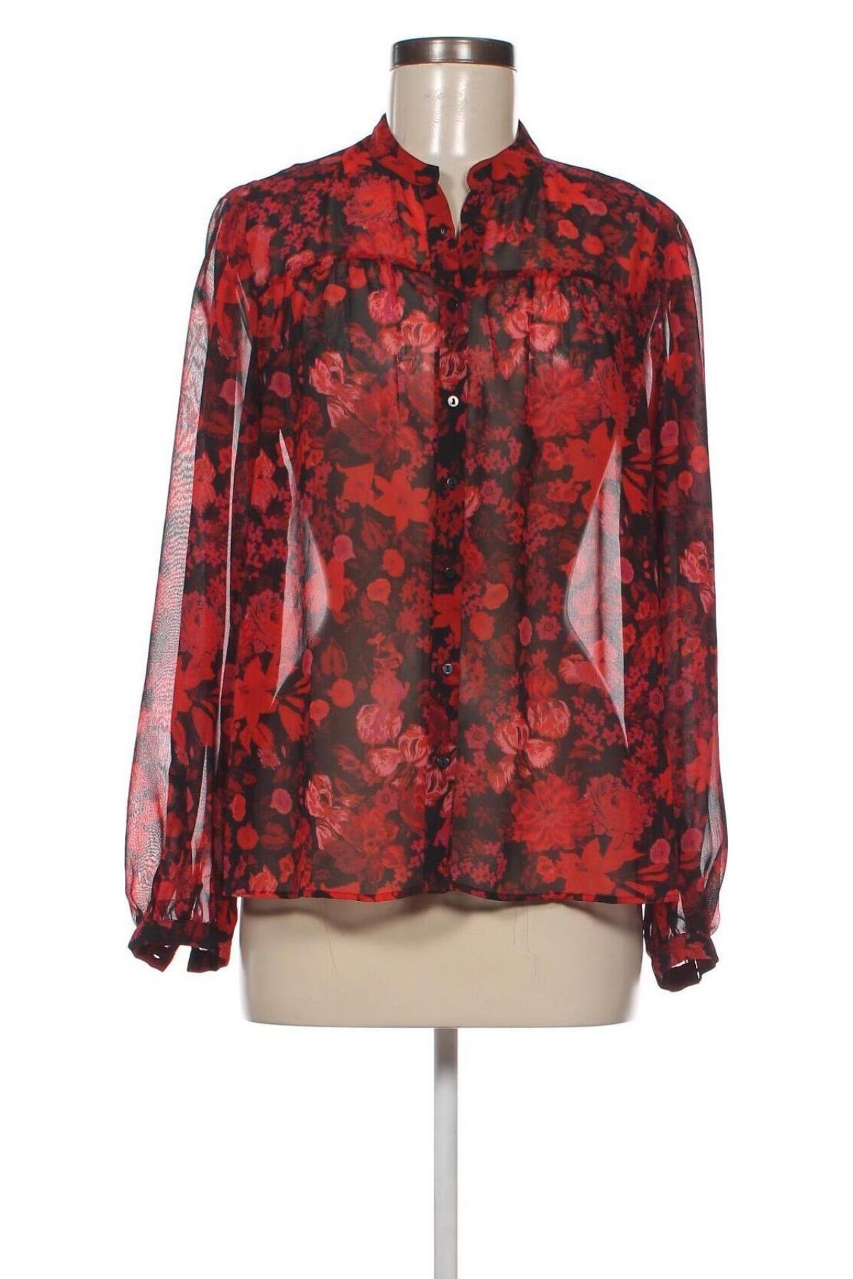 Γυναικείο πουκάμισο Mango, Μέγεθος M, Χρώμα Κόκκινο, Τιμή 7,52 €