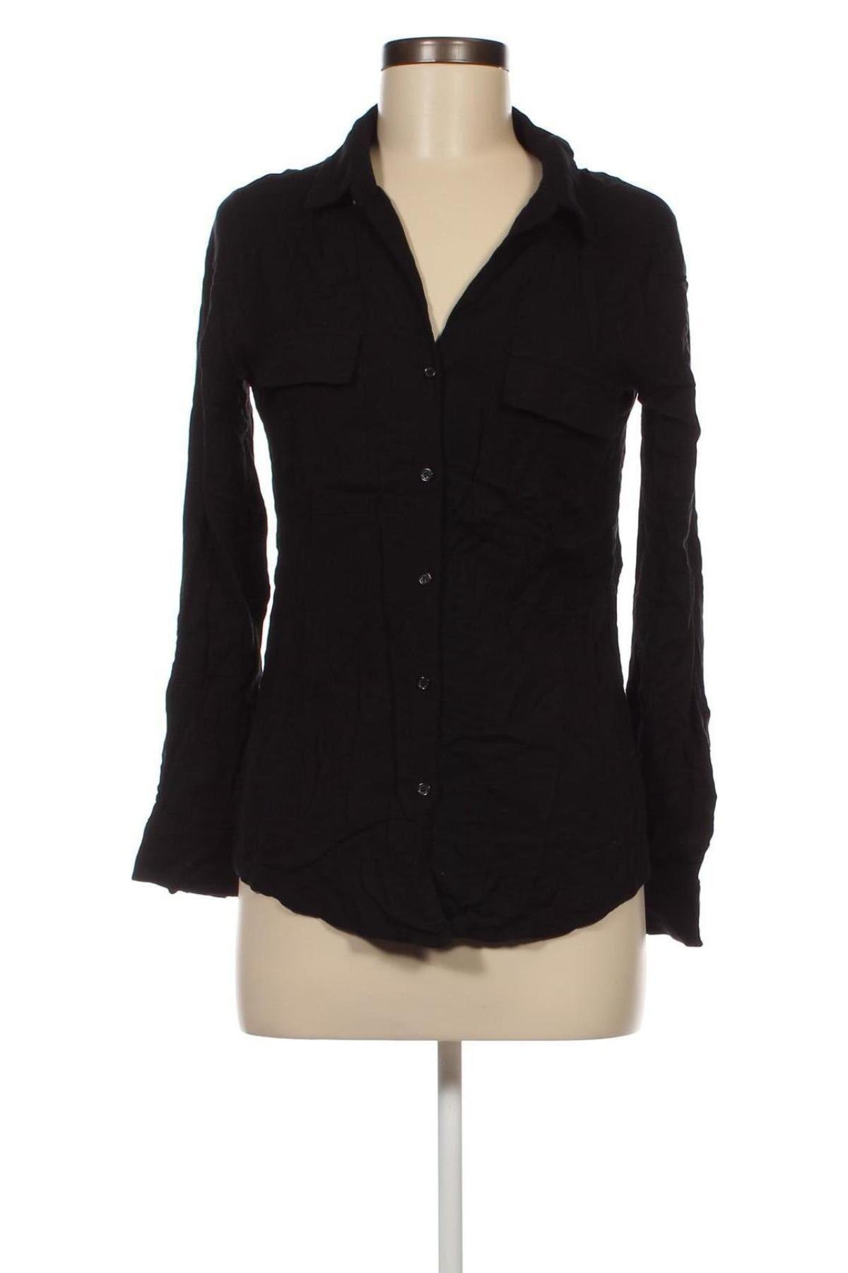 Γυναικείο πουκάμισο Manor, Μέγεθος M, Χρώμα Μαύρο, Τιμή 5,41 €