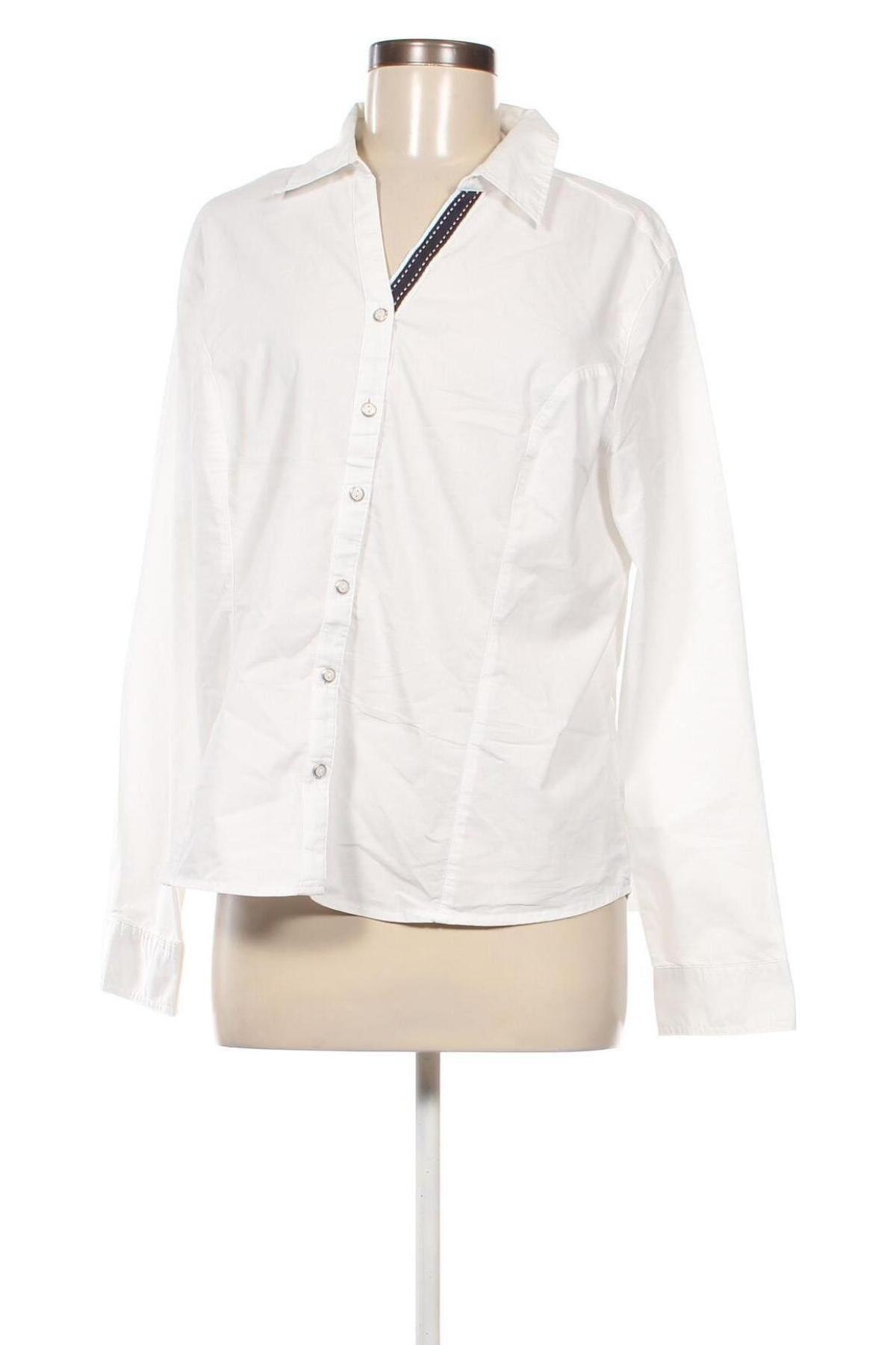 Γυναικείο πουκάμισο Michele Boyard, Μέγεθος XL, Χρώμα Λευκό, Τιμή 12,52 €