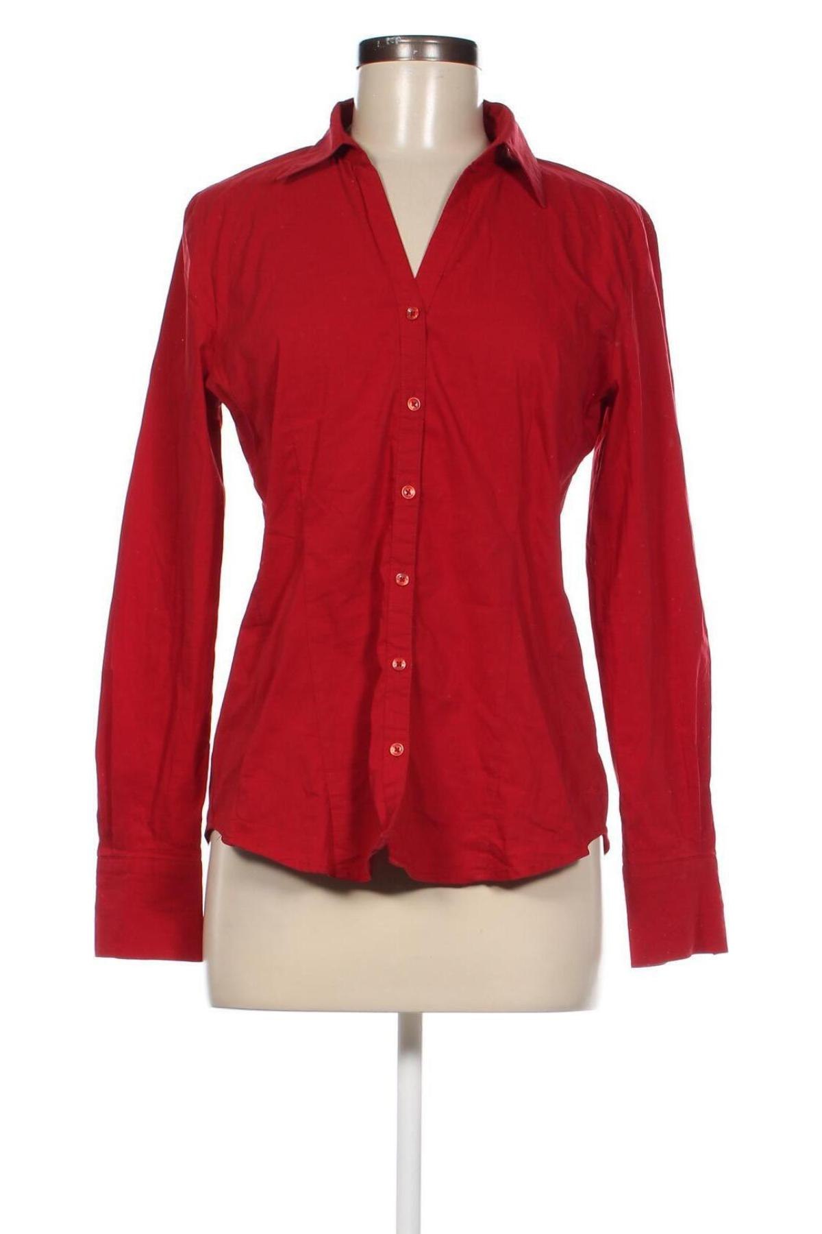 Γυναικείο πουκάμισο More & More, Μέγεθος M, Χρώμα Κόκκινο, Τιμή 29,69 €
