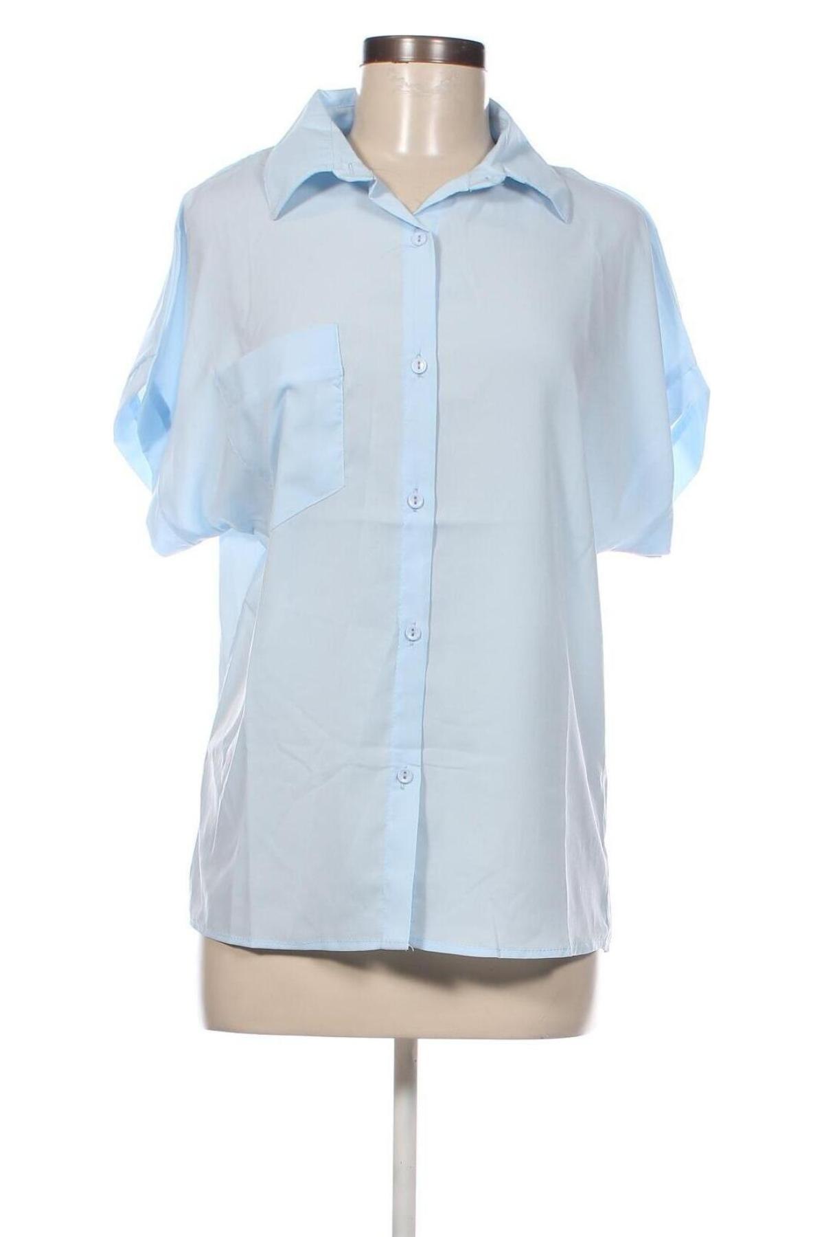 Γυναικείο πουκάμισο New Laviva, Μέγεθος M, Χρώμα Μπλέ, Τιμή 11,91 €