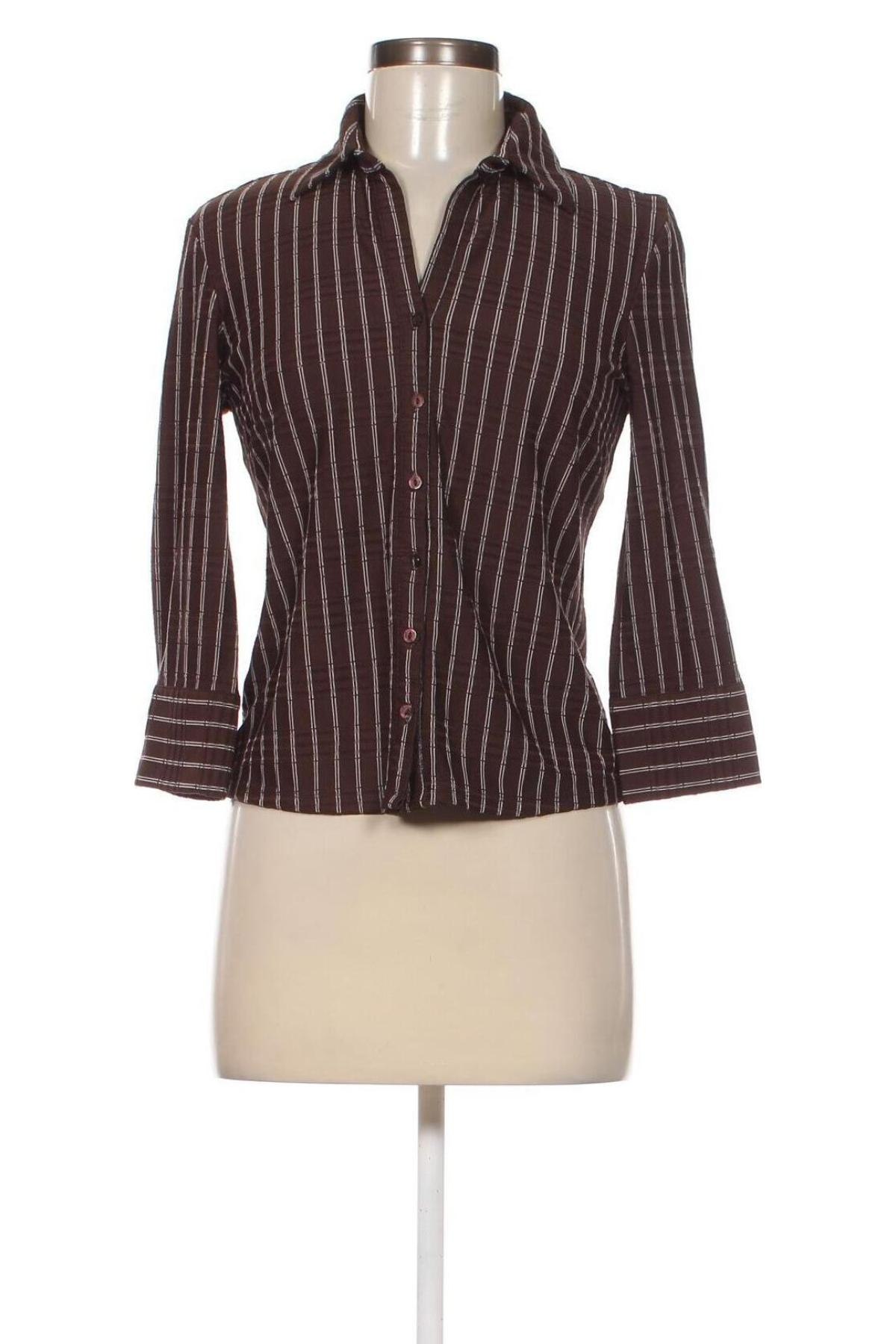Γυναικείο πουκάμισο New Look, Μέγεθος M, Χρώμα Καφέ, Τιμή 3,90 €