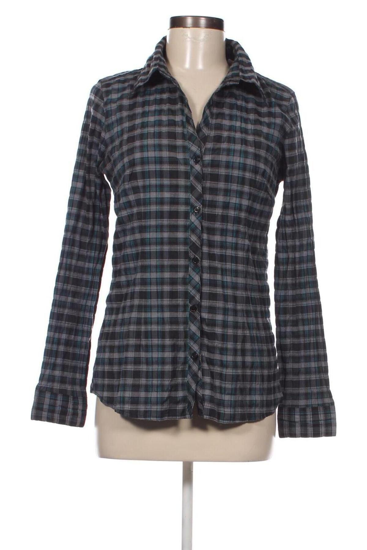 Γυναικείο πουκάμισο Okay, Μέγεθος M, Χρώμα Πολύχρωμο, Τιμή 13,33 €