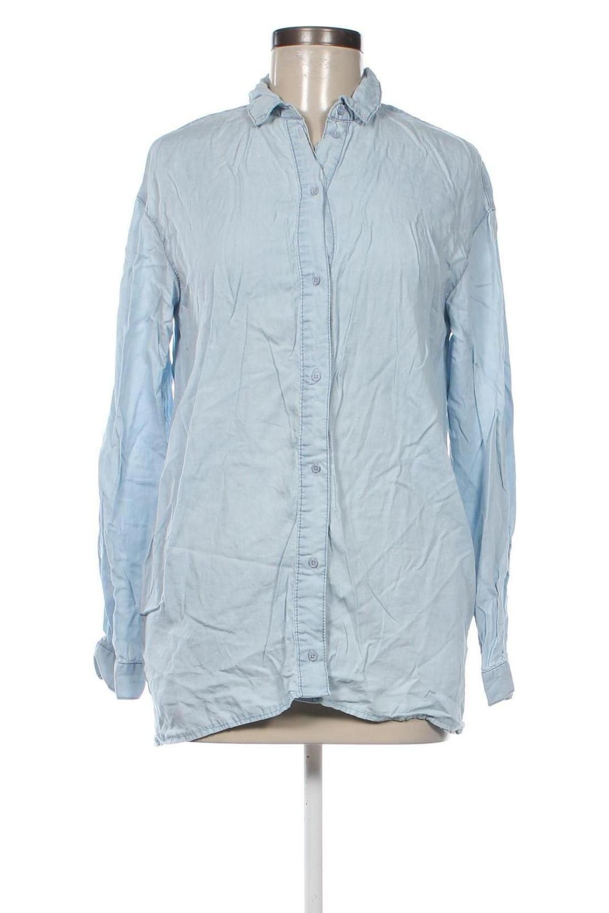 Γυναικείο πουκάμισο Reserved, Μέγεθος M, Χρώμα Μπλέ, Τιμή 5,41 €